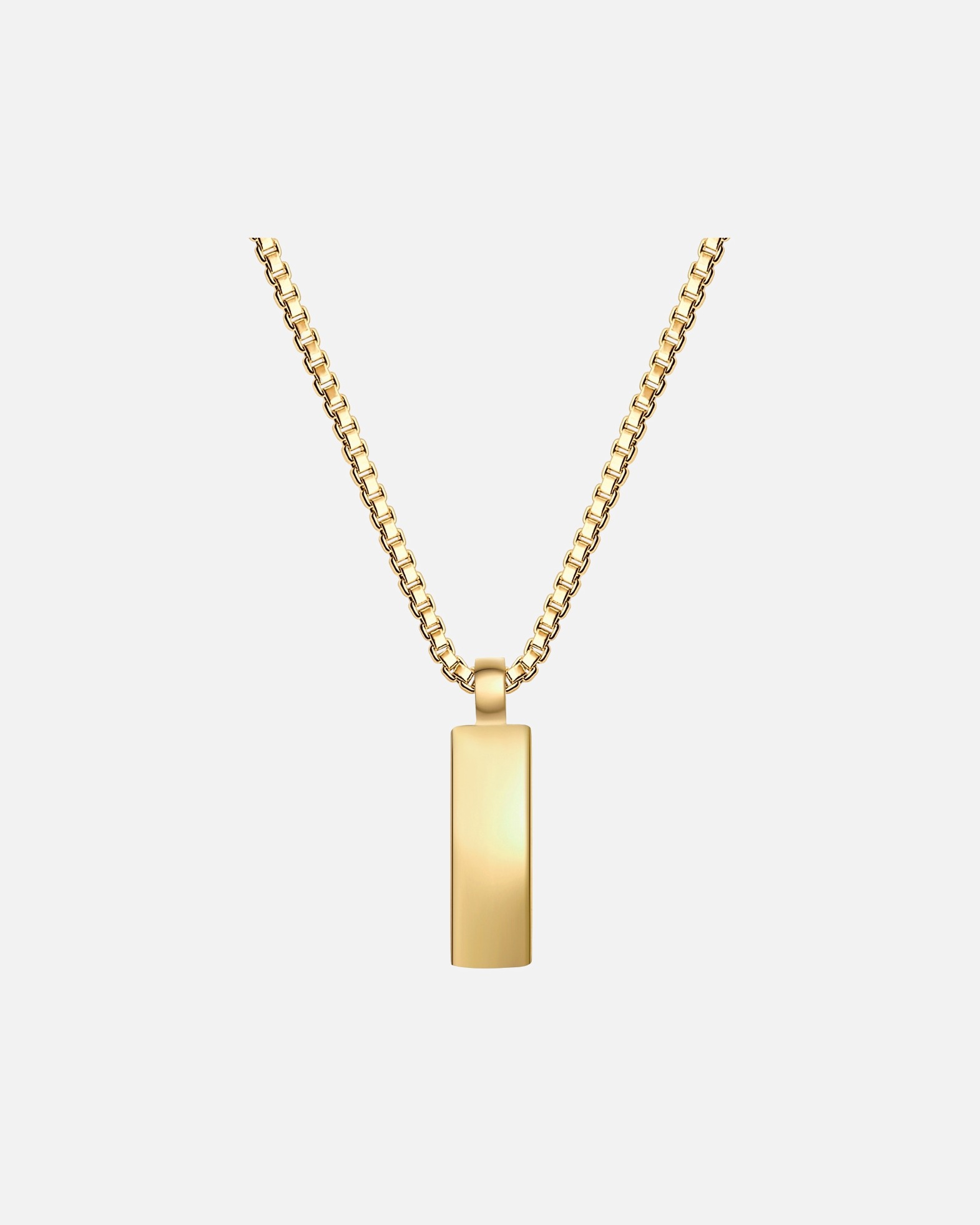Collier pour Homme True Rebels Chaîne en Acier inoxydable en Or jaune 55,0 cm