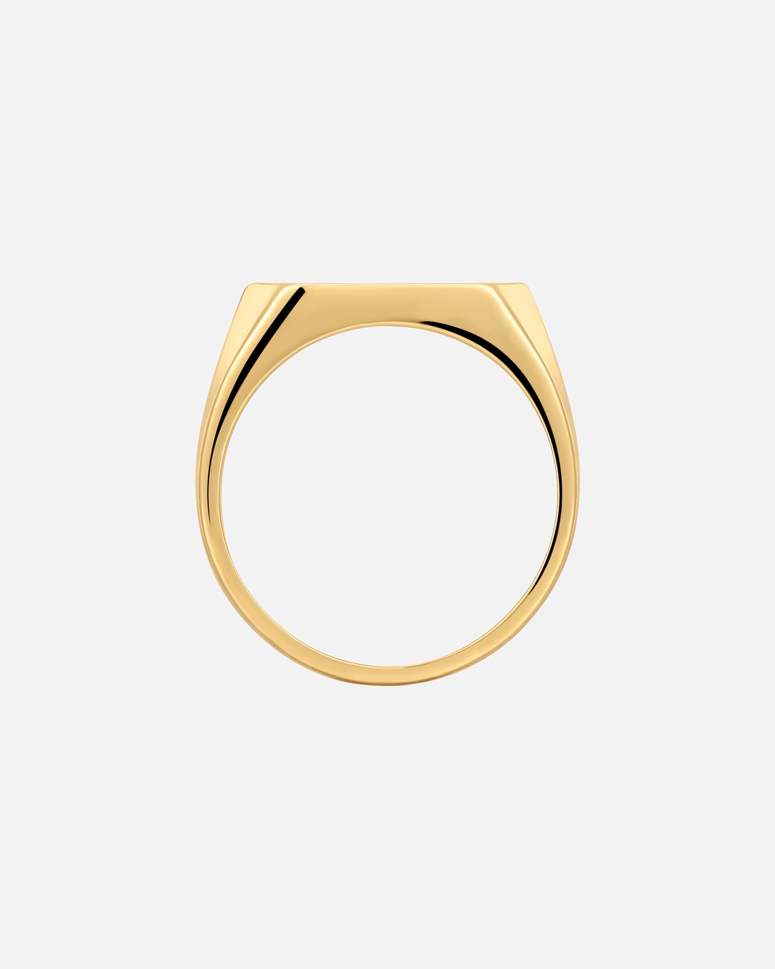 Bague pour Femme Glanzstücke München Bague en Argent sterling en Or jaune 52