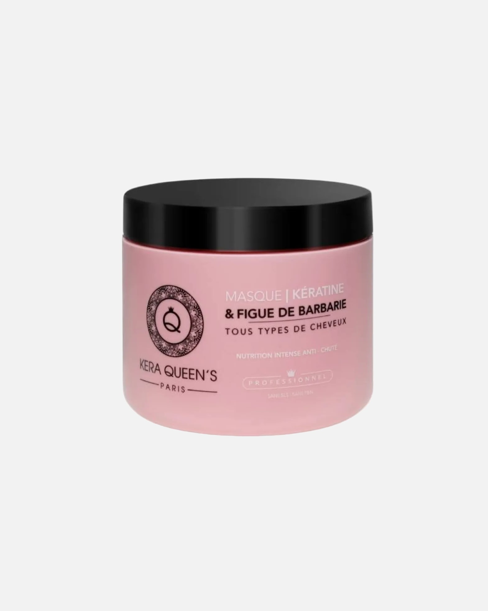 Masque capillaire pour Unisexe Kera Queen's Default Brand Line Masque Figue de Barbarie et Kératine Figue de Barbarie et Kératine - 500 ml