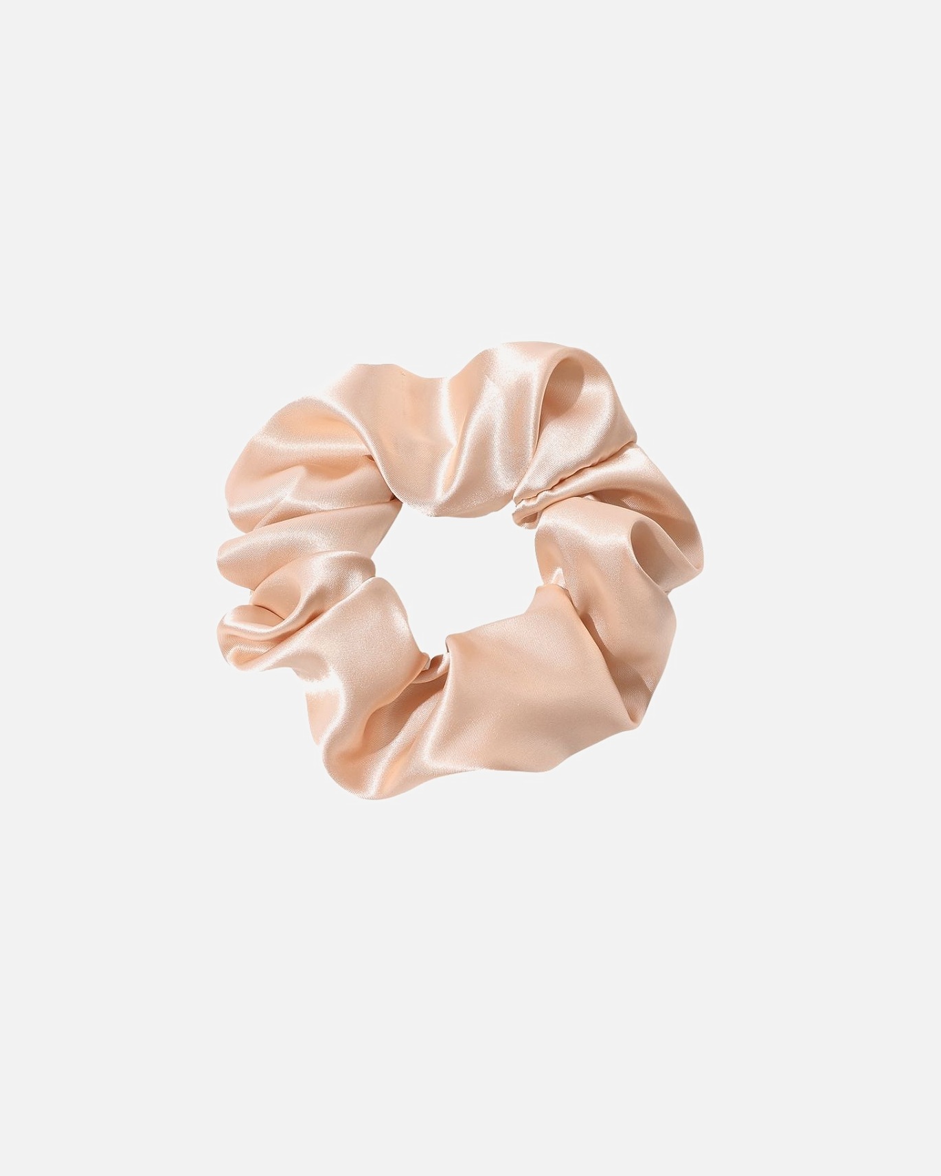 Élastique pour Femme SOHO Satin Scrunchie Beige