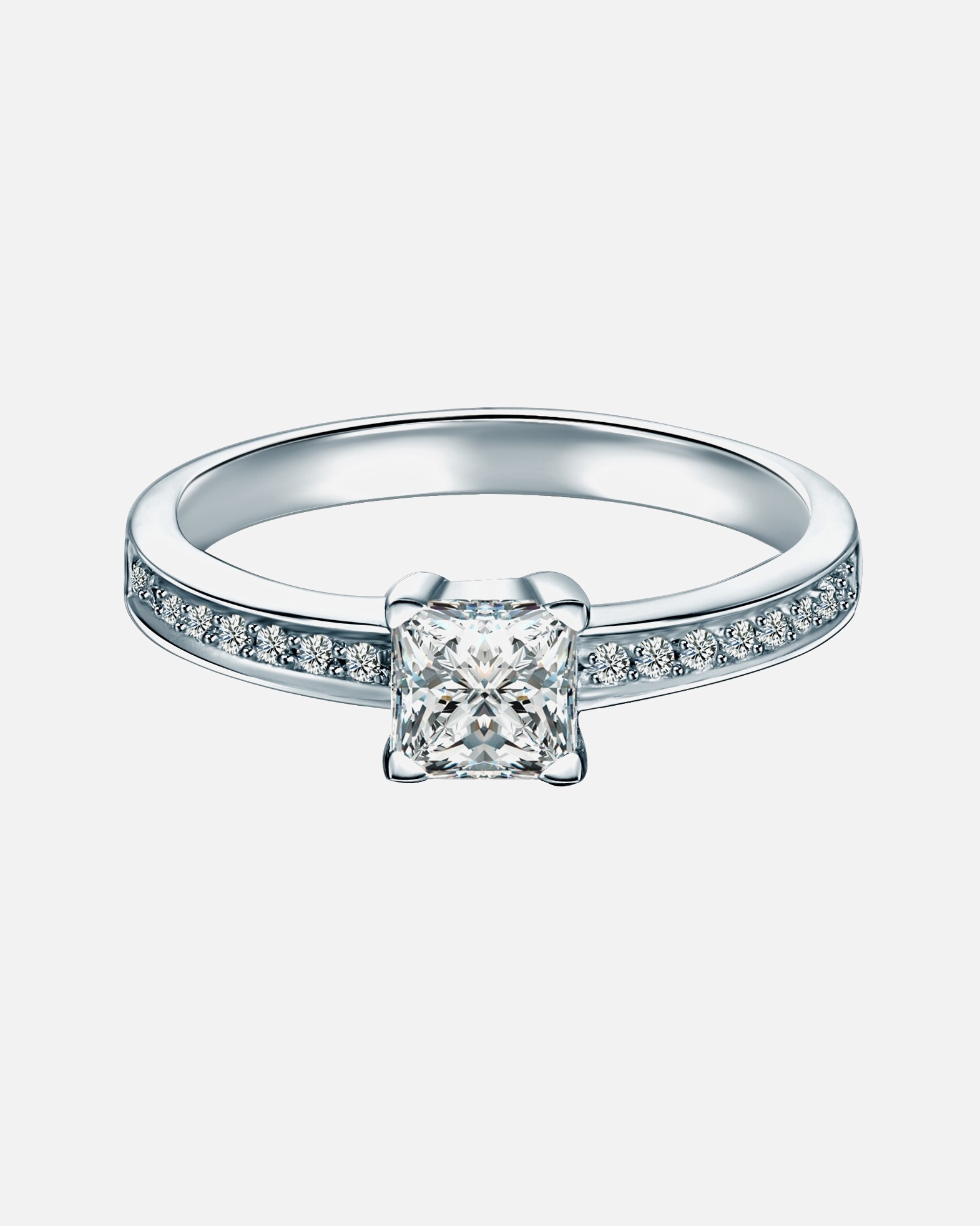 Bague pour Femme Trilani Bague en Argent sterling en Argent 55