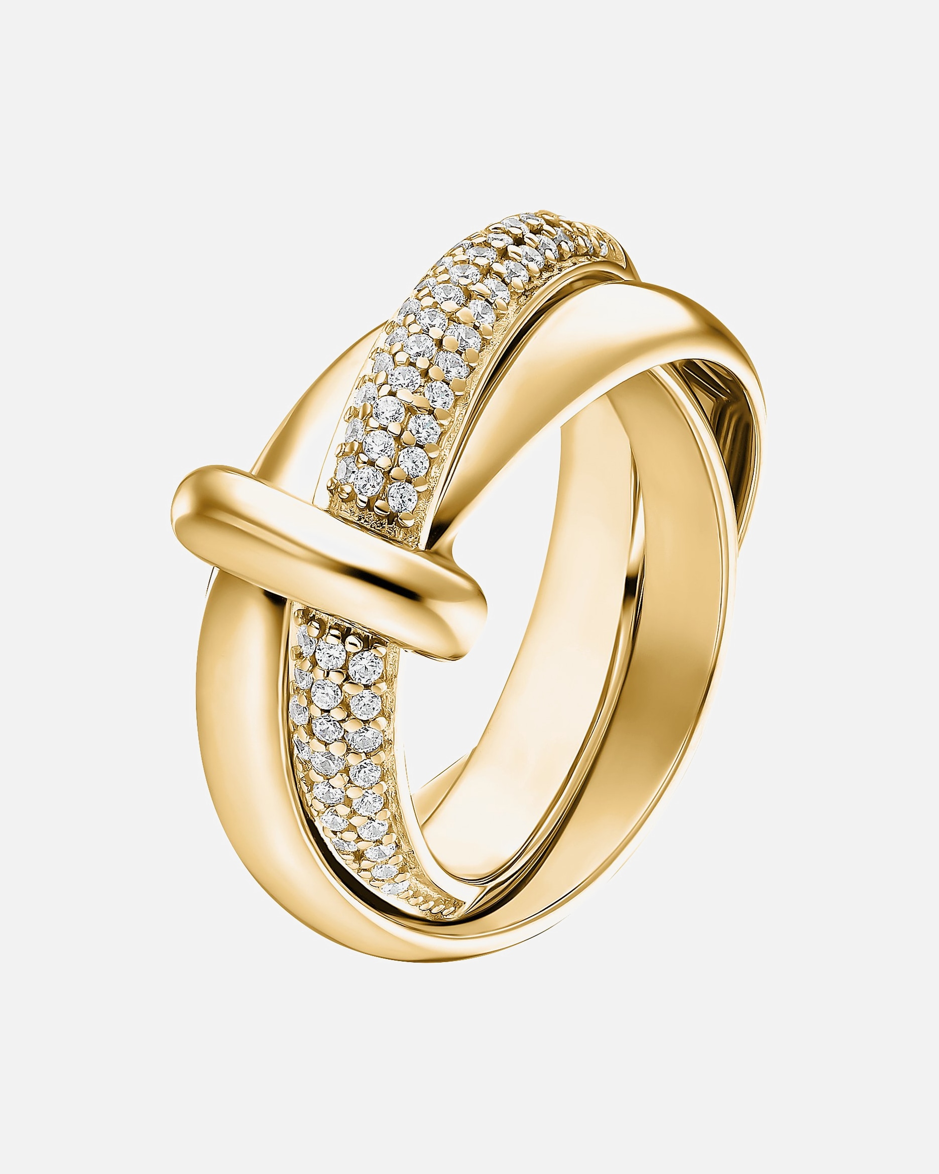 Bague pour Femme Jette Bagues or jaune 61