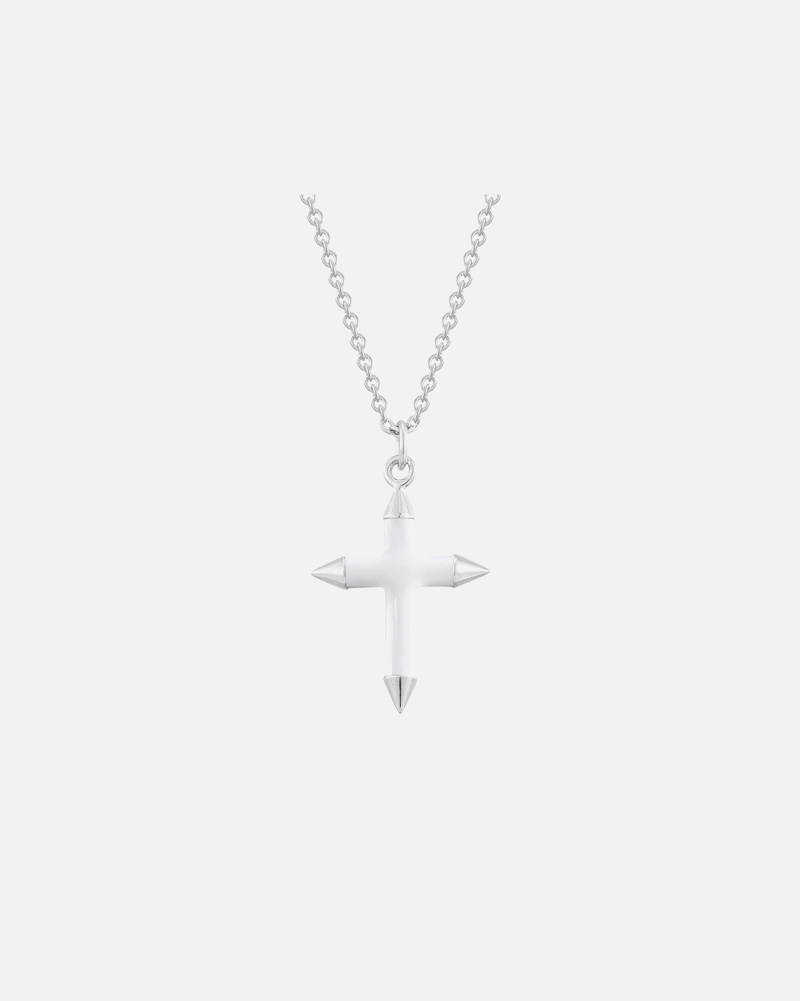 Collier pour Femme Glanzstücke München Chaîne Croix Argent sterling en Or jaune One Size