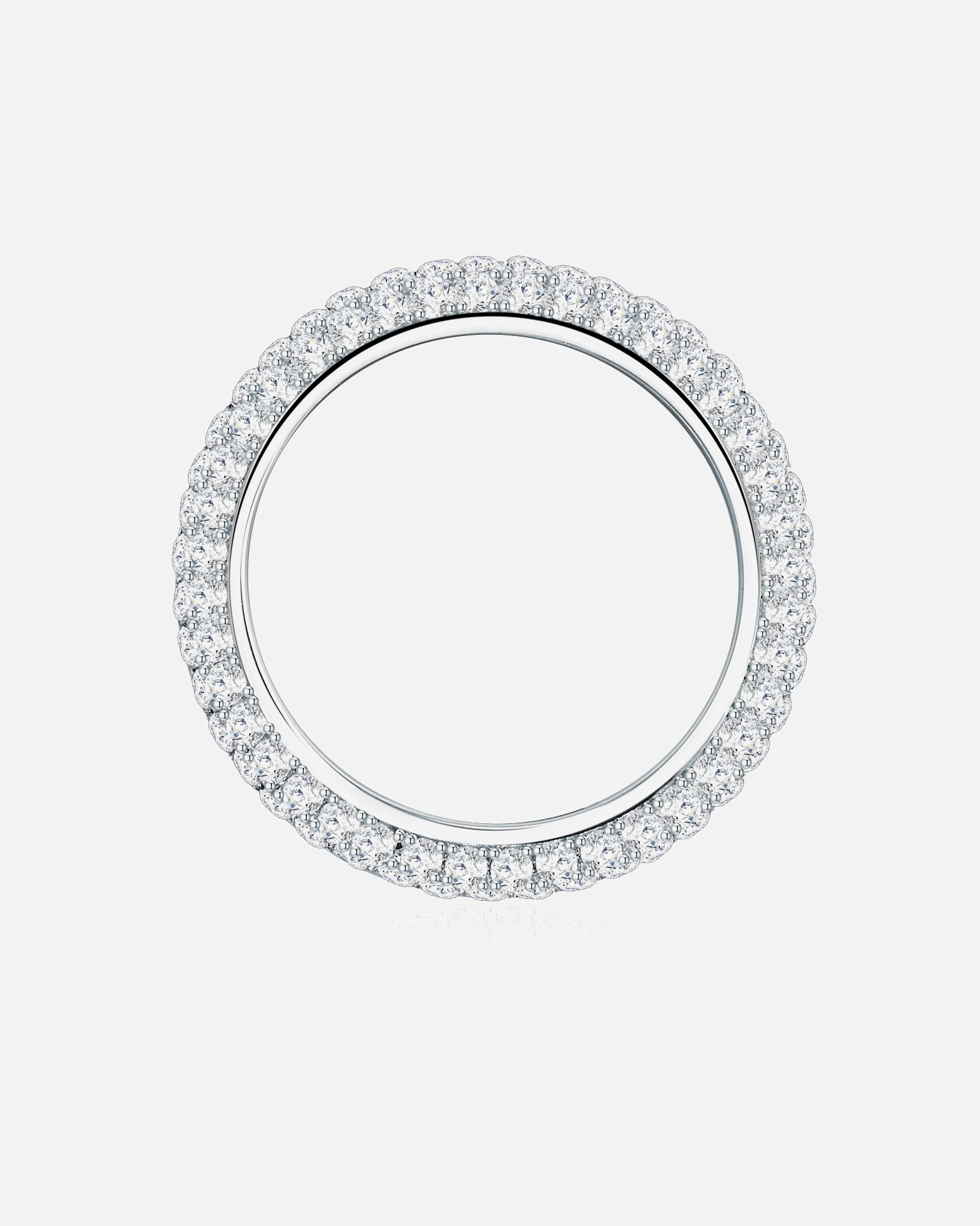 Bague pour Femme Trilani Bague en argent Argent sterling Oxyde de zirconium (CZ) en Argent 48