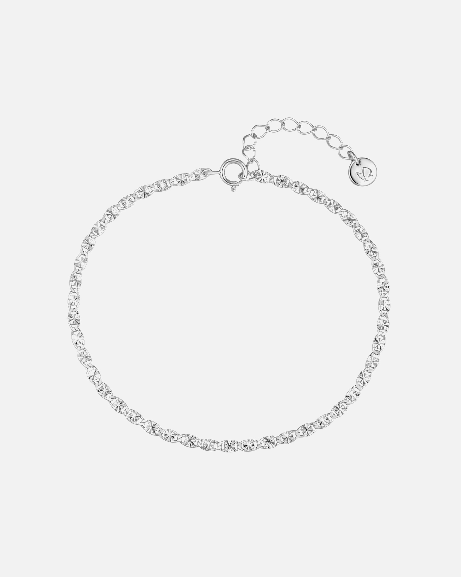 Bracelet pour Femme Glanzstücke München Bracelet en Argent Sterling en argent Longueur de base 17,0 + rallonge 3,0 cm