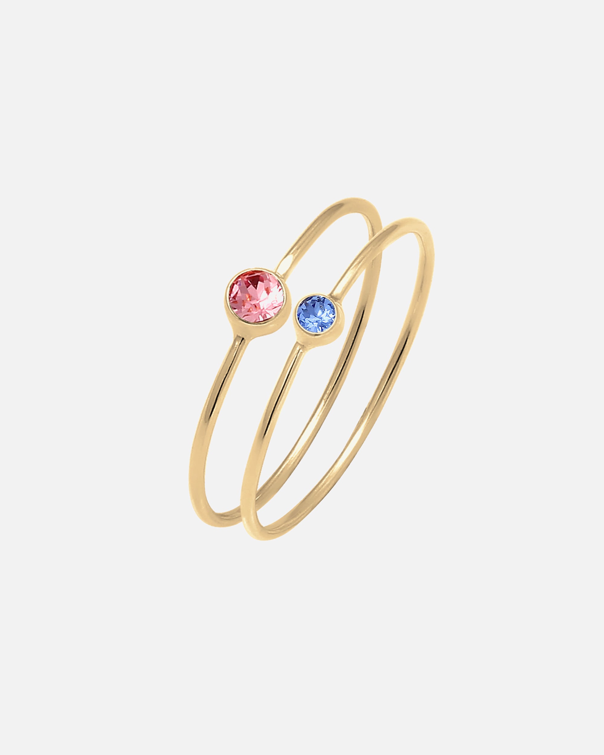 Bague pour Femme Elli Set Basic Trend Cristaux Argent 925 64