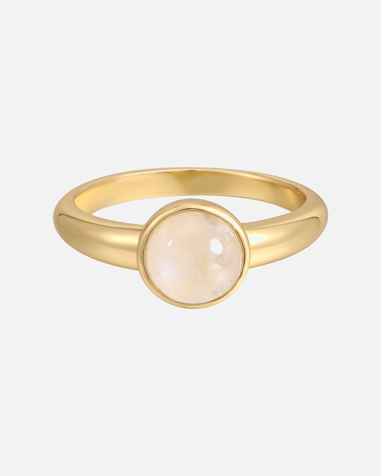 Bague pour Femme Rafaela Donata Bague en Argent sterling en Or jaune 50