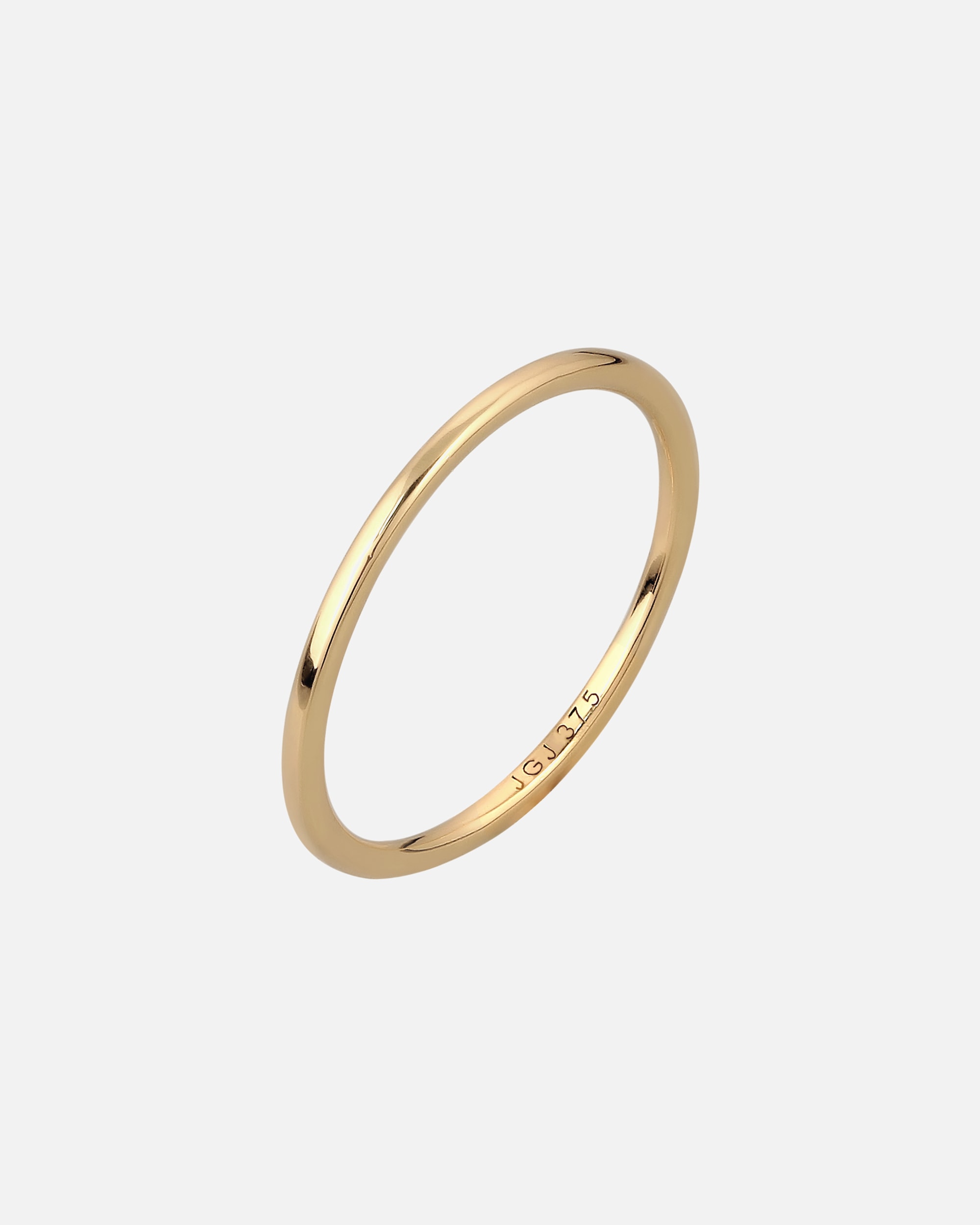 Bague pour Femme Elli PREMIUM Bague Unisexe 375 Or Jaune 52