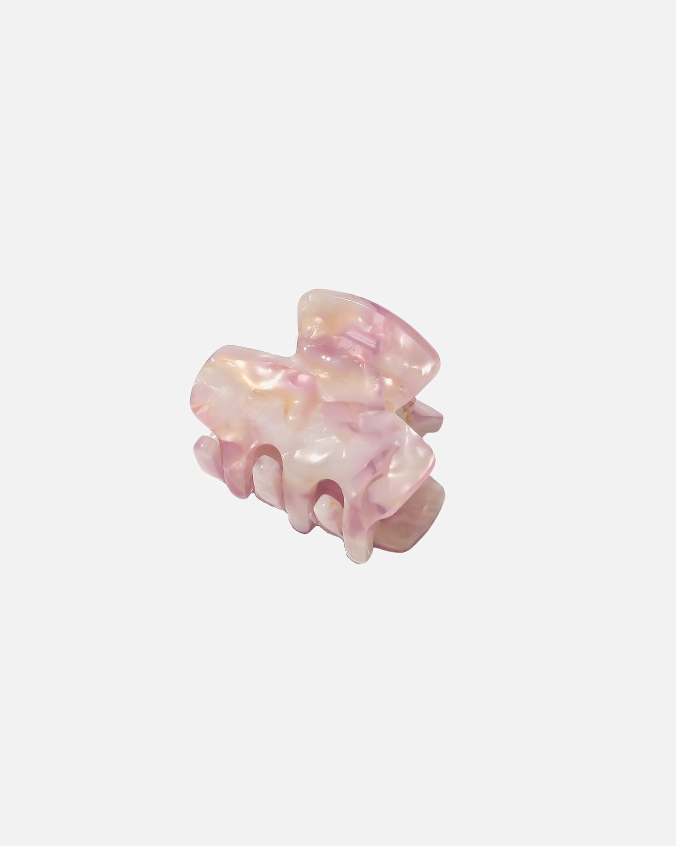 Pince à cheveux pour Femme SOHO Loa Mini Pince Cheveux SOHO Loa Mini Hair Clip Blush - Petite pince à cheveux Pink Marble (3,5 cm)
