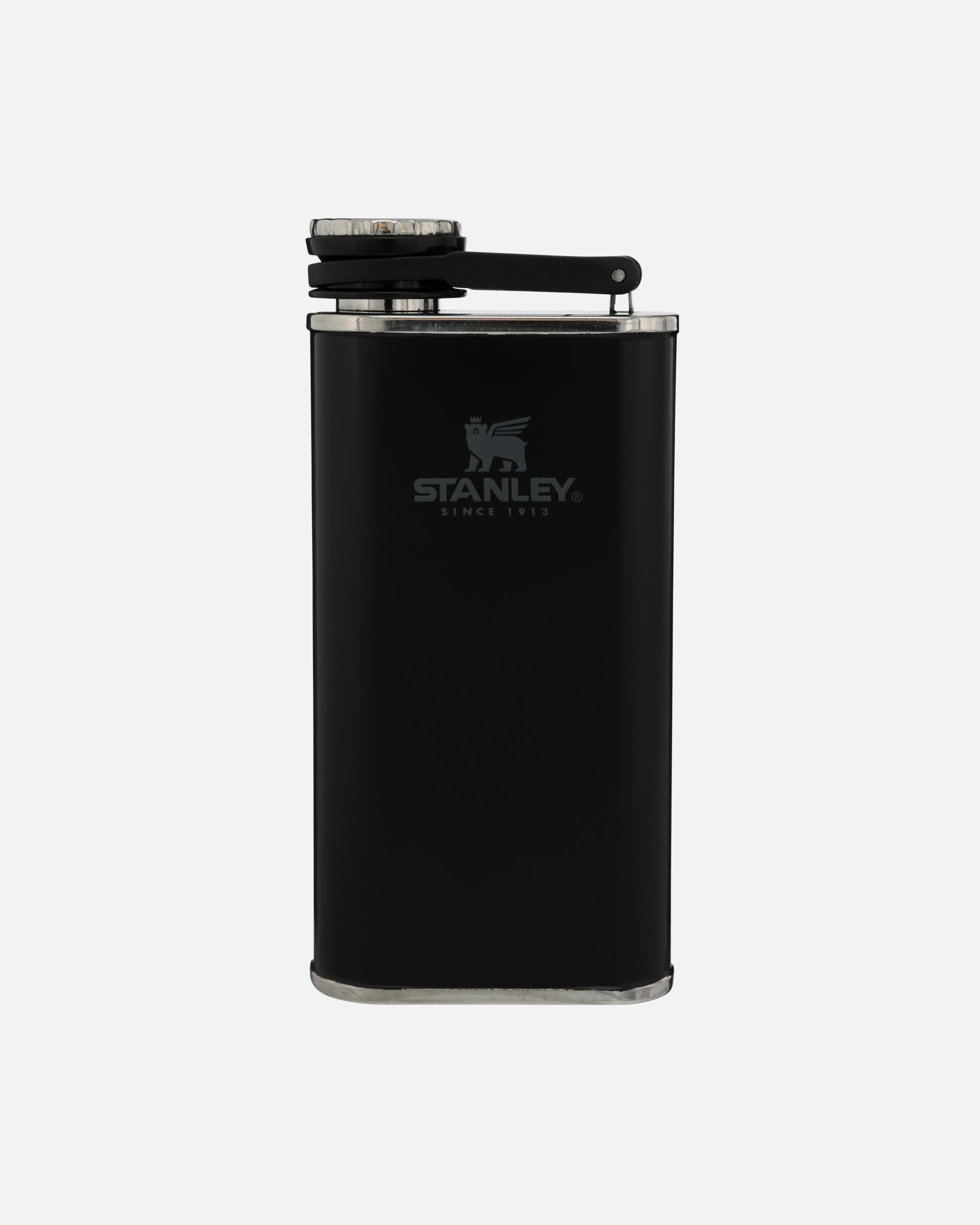 Gourde pour Unisexe Stanley 1913 Fiole Thermique - 0,23L - EASY FILL WIDE MOUTH FLASK Matte Black Pebble