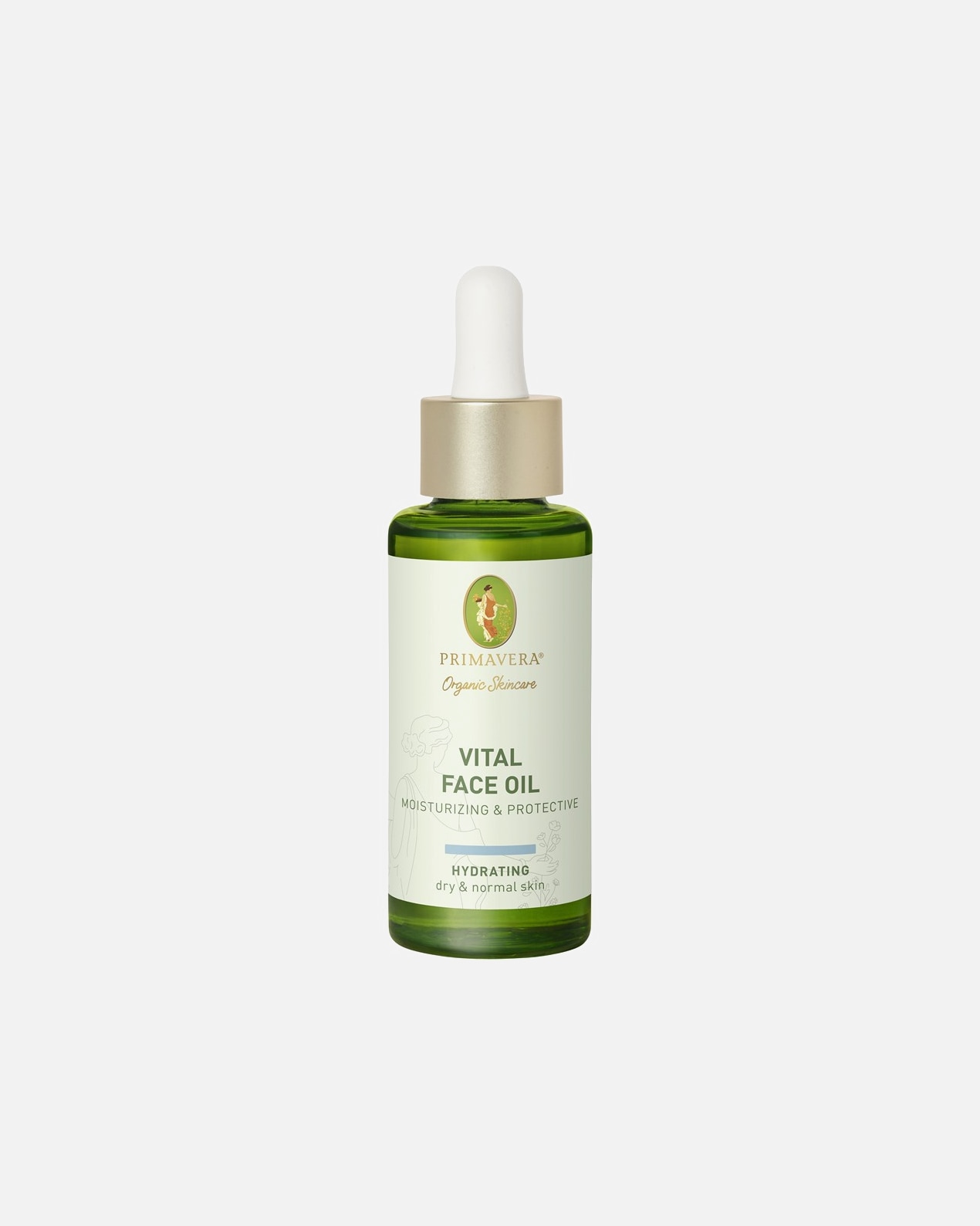 Huile visage pour Femme Primavera Vital Face Oil Hydratante & Protectrice 30 ml