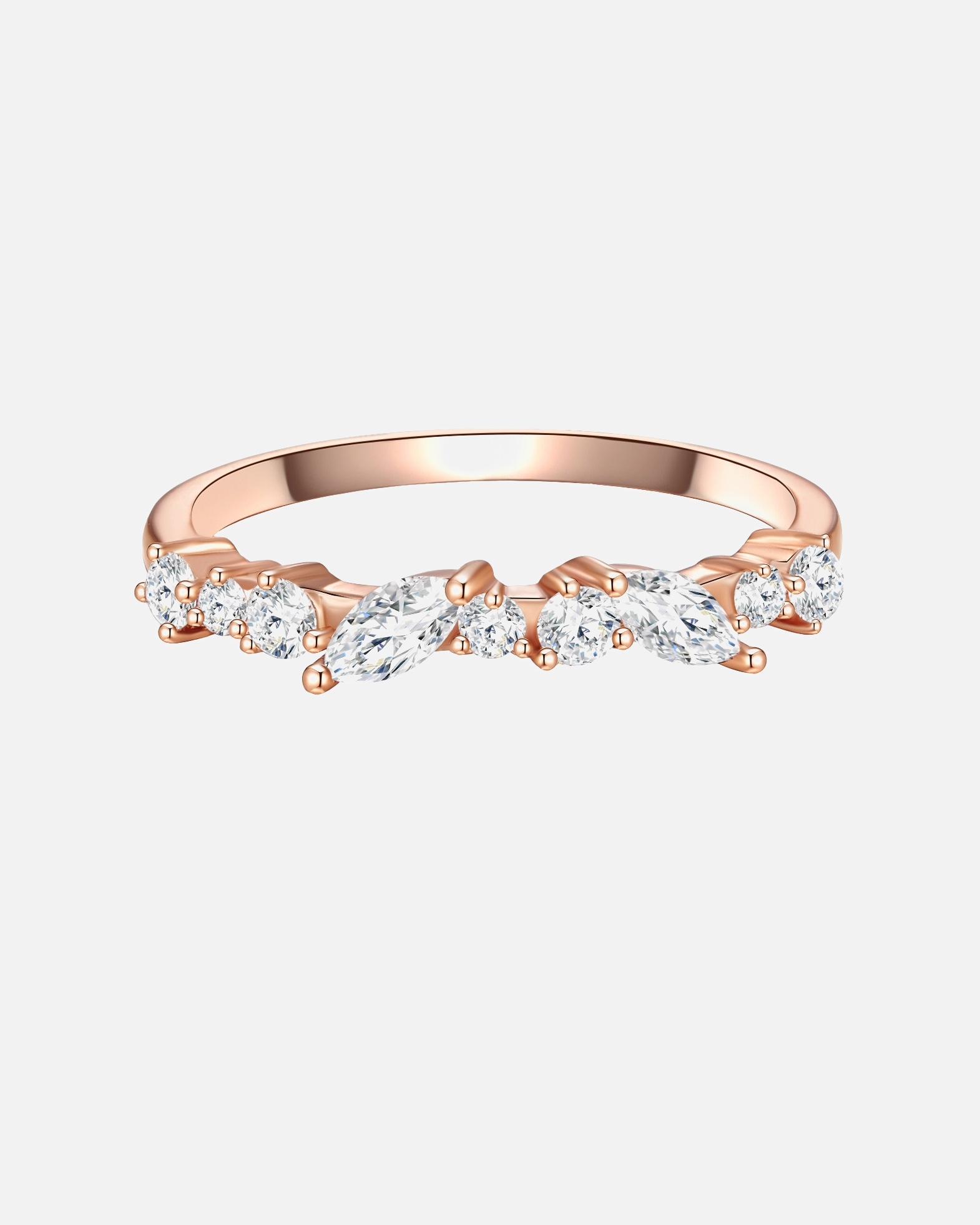 Bague pour Femme Glanzstücke München Bagues or rose 50