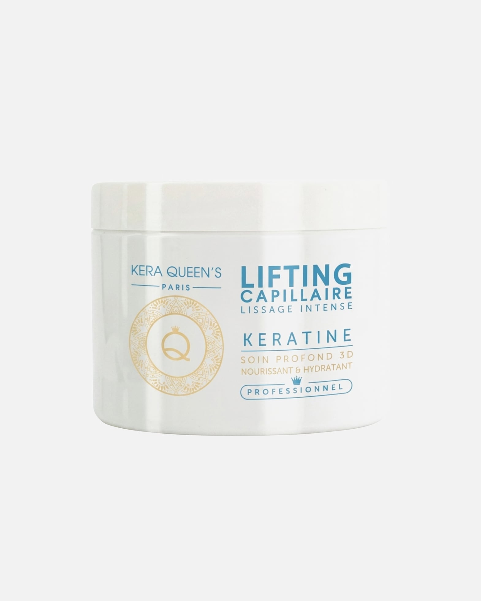 Masque capillaire pour Unisexe Kera Queen's Default Brand Line Masque Lifting Capillaire Intense Kératine Intense Masque Lifting Capillaire Intense Kératine Intense - 500 ml