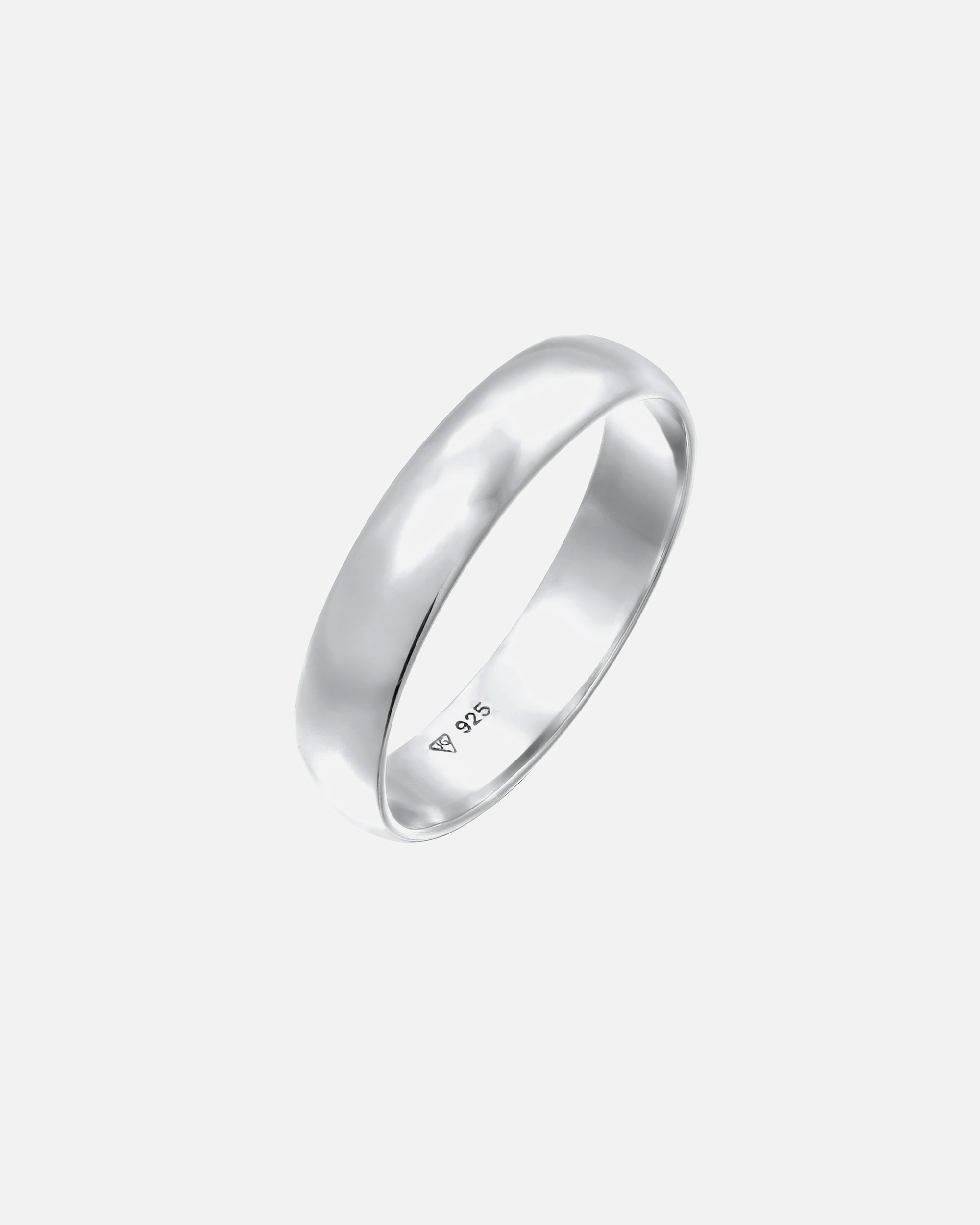 Bague pour Femme Elli Basic anneau de ruban 925 Argent 58