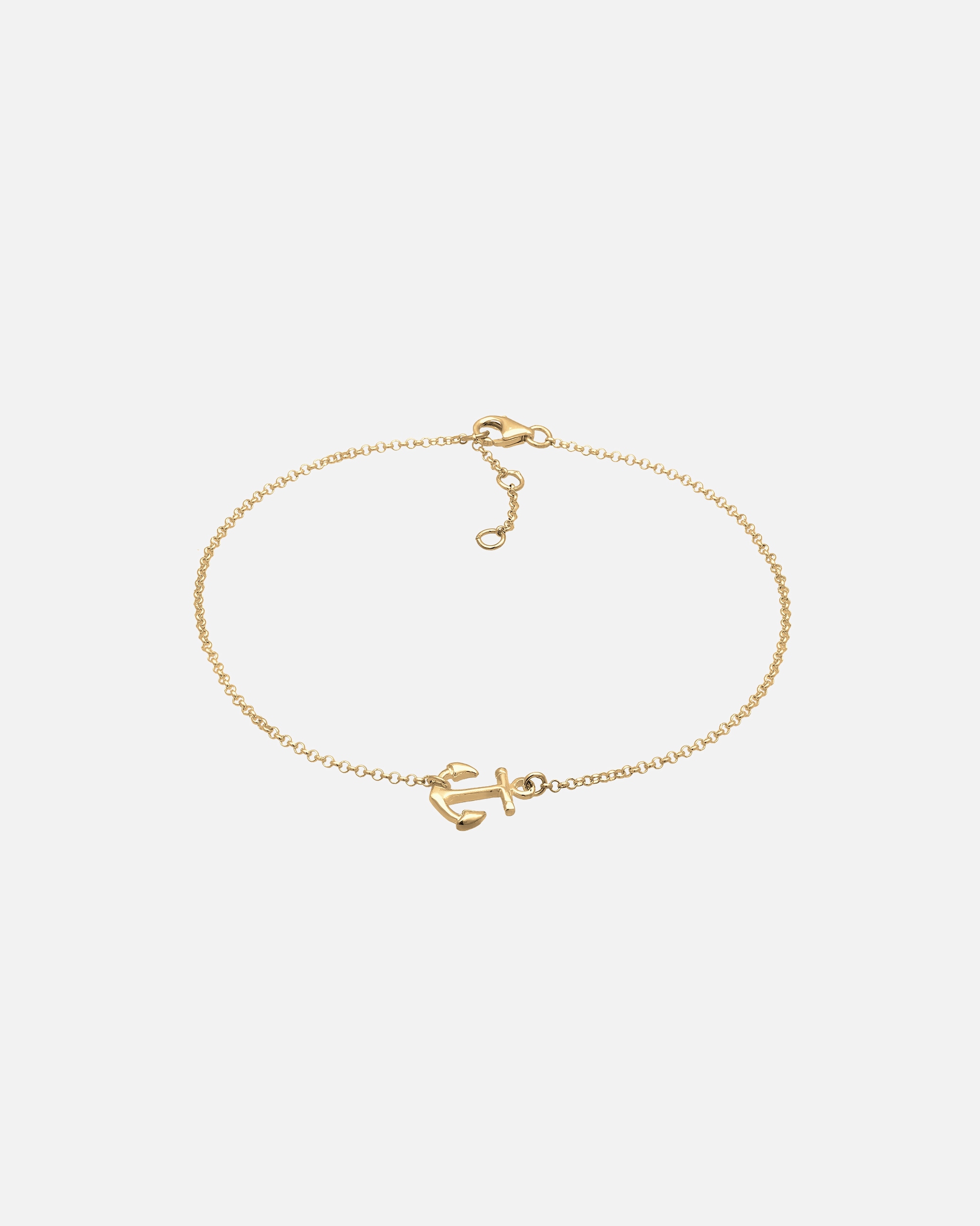 Bijoux pour Femme Elli Femmes Pendentif Ancre Maritime Mer en Argent Sterling 925 goldfarben