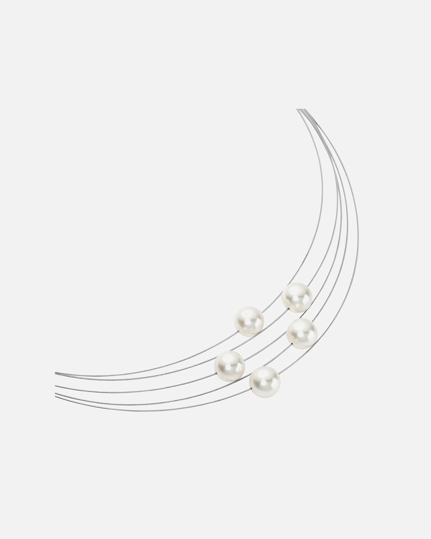 Collier pour Femme Heideman Collier Florere Silberfarben