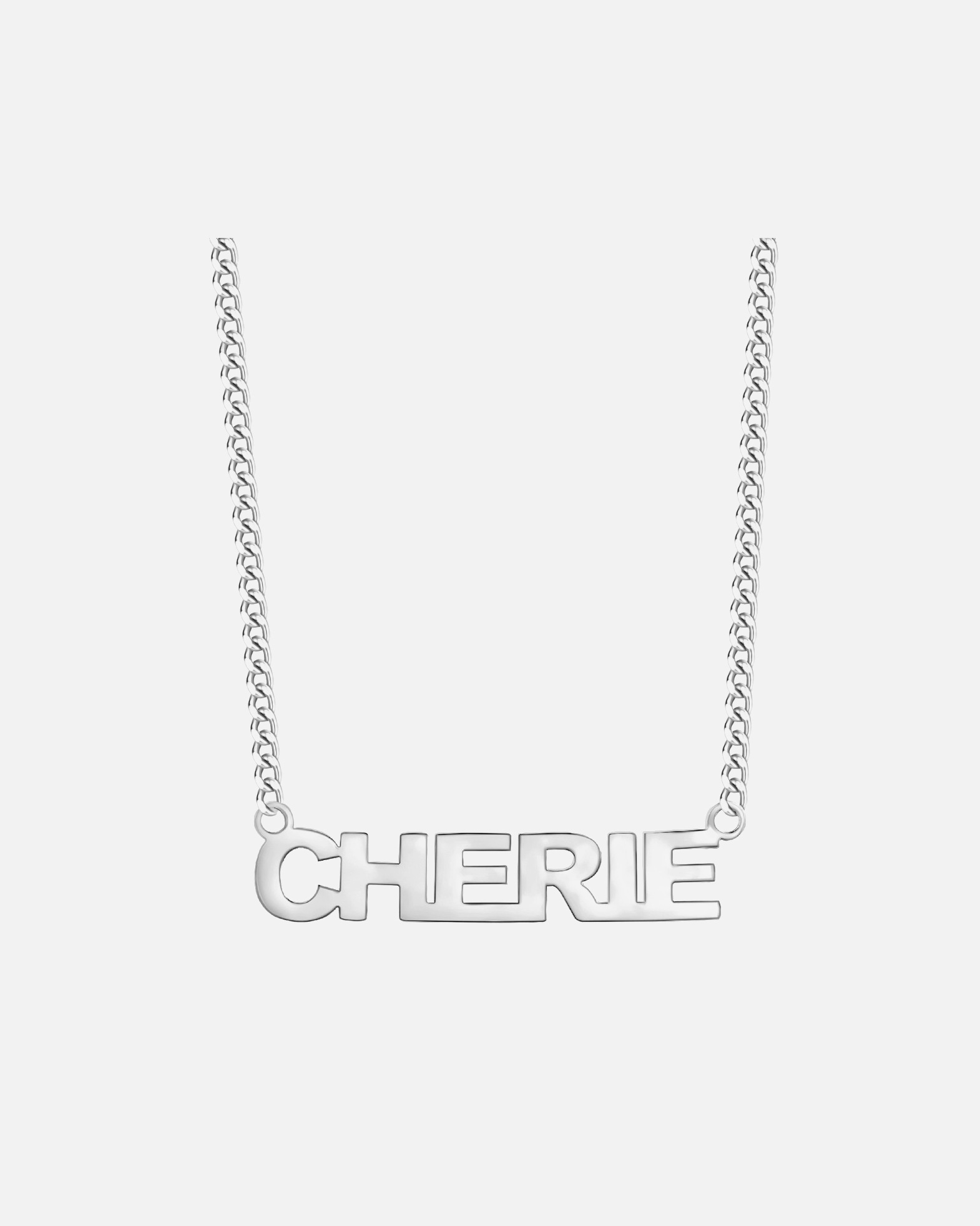 Collier pour Femme Eastside Chaîne CHERIE en Acier inoxydable en Argent 40,0 cm Basiskette + 5,0 cm Verlängerung