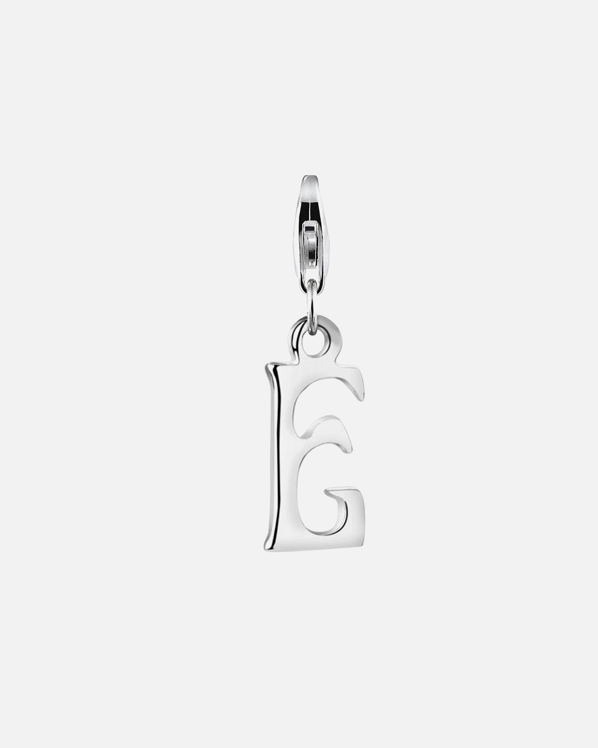 Pendentif pour Femme Nenalina Pendentif Charm Lettre en argent sterling 925 pour tous les s porte-charme et perle actuels silberfarben