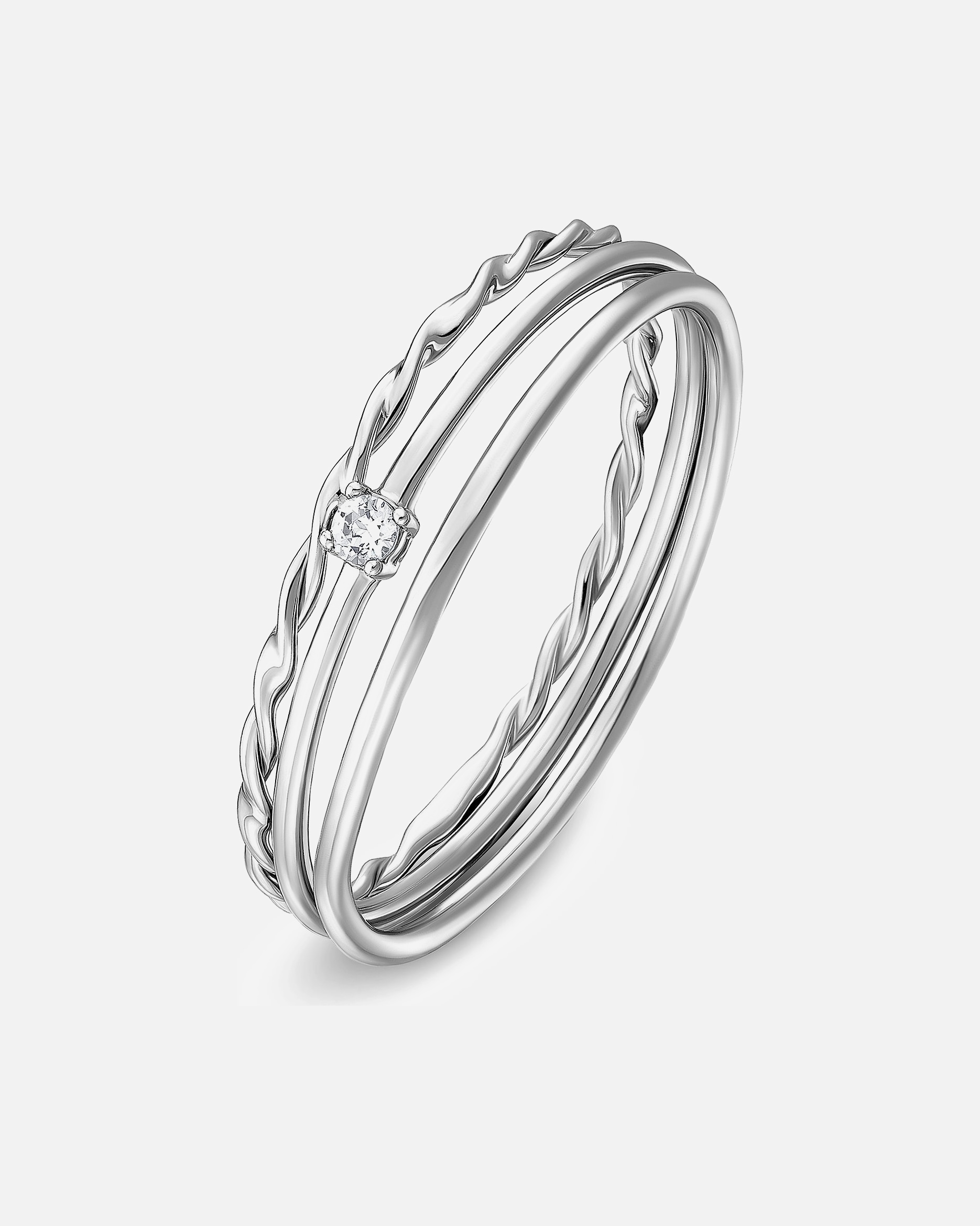 Bague pour Femme CHRIST Bagues argent 50