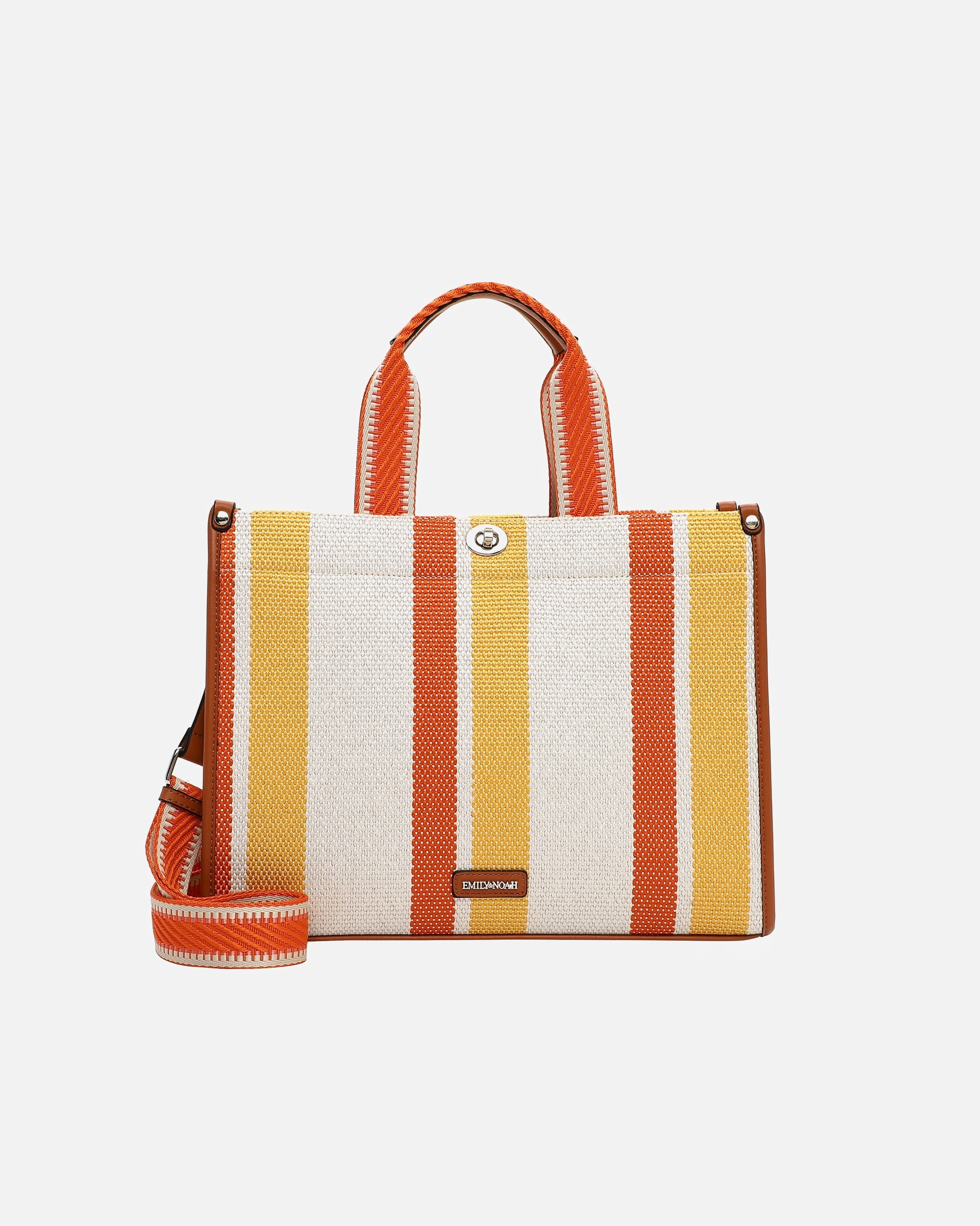 Cabas pour Femme EMILY & NOAH Sac À Dos E&N Jasmin Orange