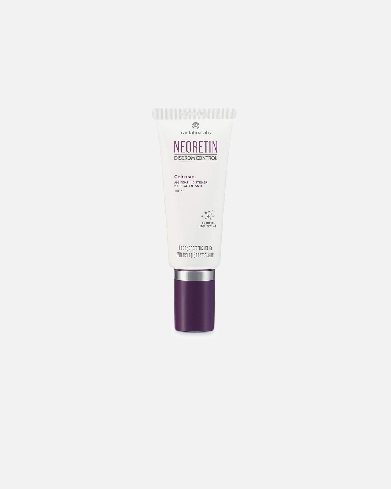 Soin anti-taches pigmentaires pour Unisexe NEORETIN DISCROM CONTROL gel-crème dépigmentant SPF50+ 40 ml