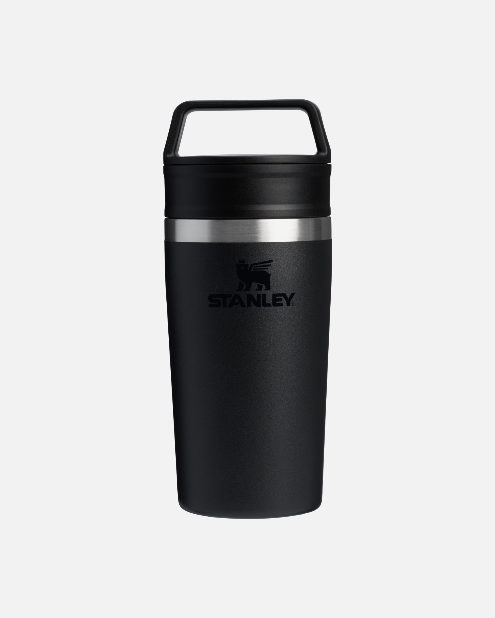 Gourde pour Unisexe Stanley 1913 Mug Isotherme - 0,35L - CAFÉ TO-GO TRAVEL MUG Black