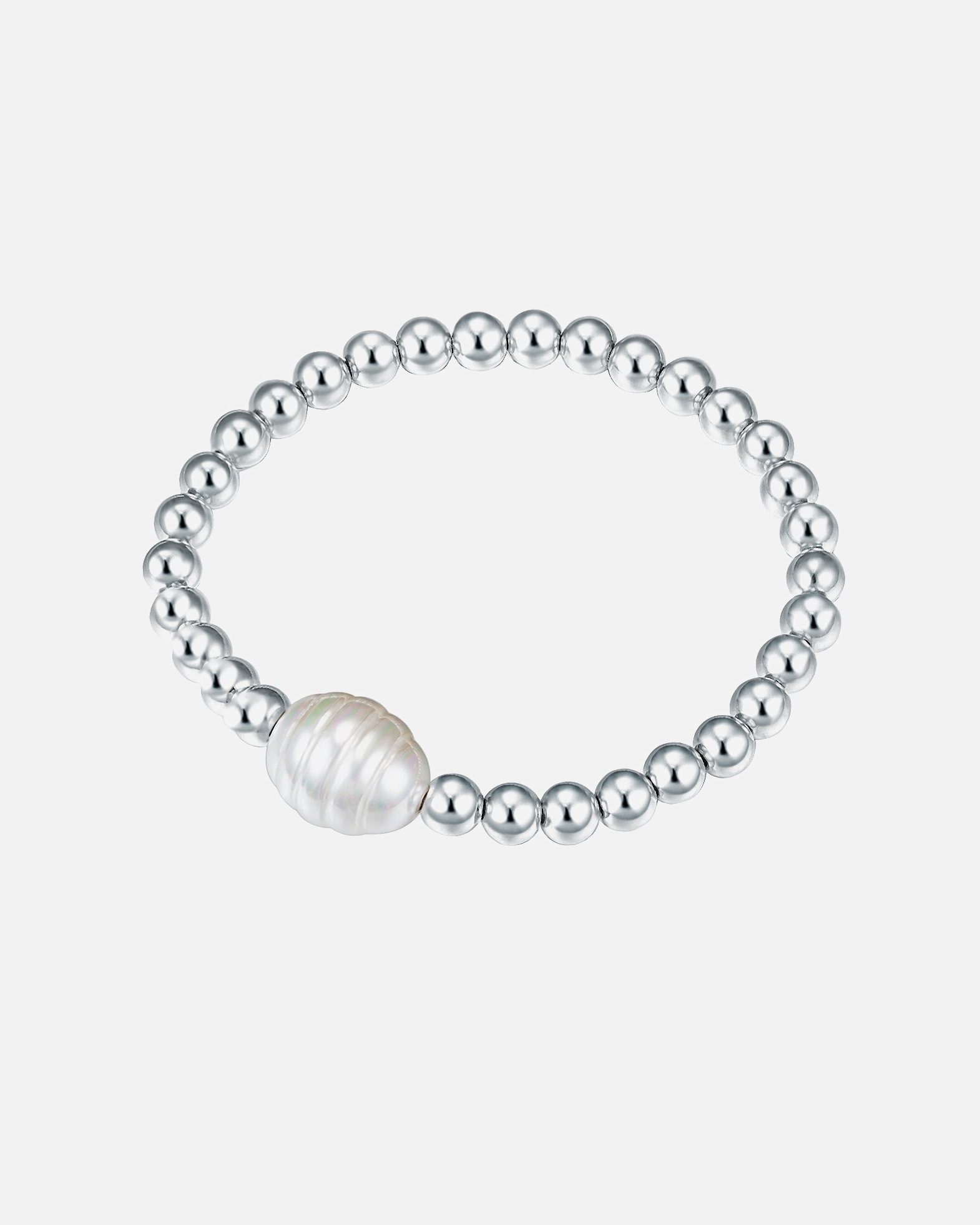 Bracelet pour Femme Lulu & Jane Bracelet en Alliage de fer en Argent 18,0 cm