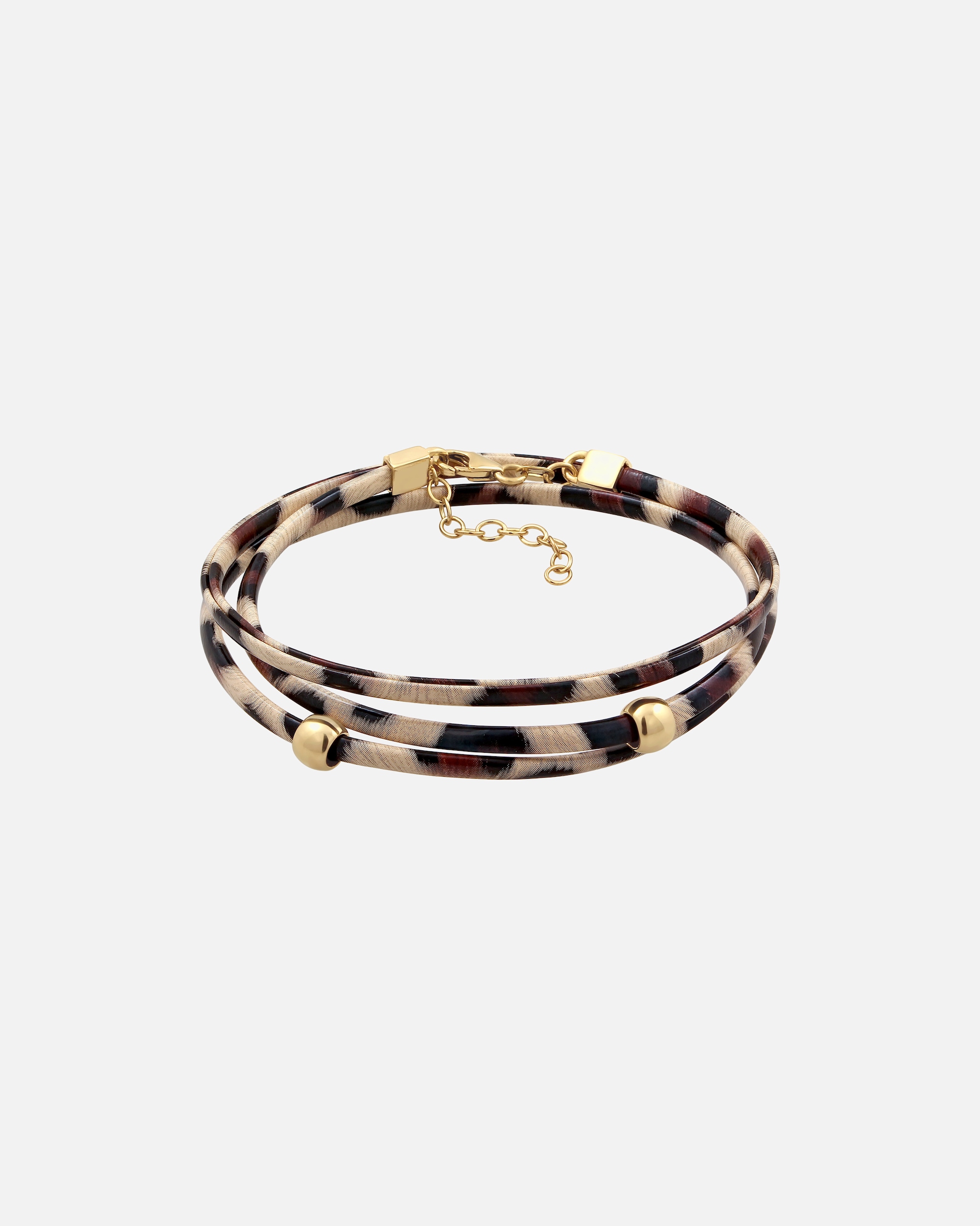Bracelet pour Femme Elli Bracelet sans pierre Chaîne maillons 925 Sterling Silver Gold-plated 16