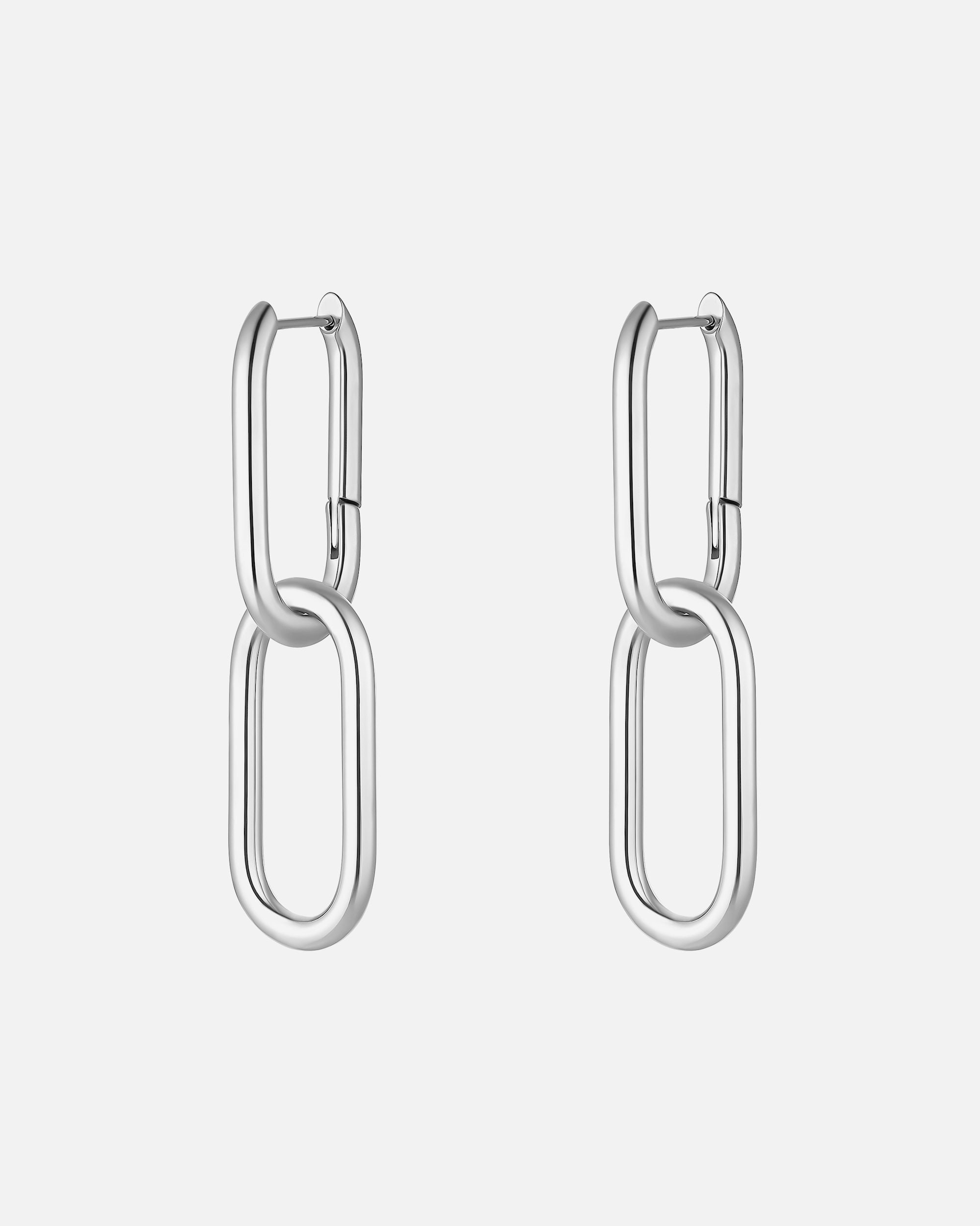 Boucles d'oreilles pour Homme Heideman Boucles d'oreille Colin couleur argentée polie none