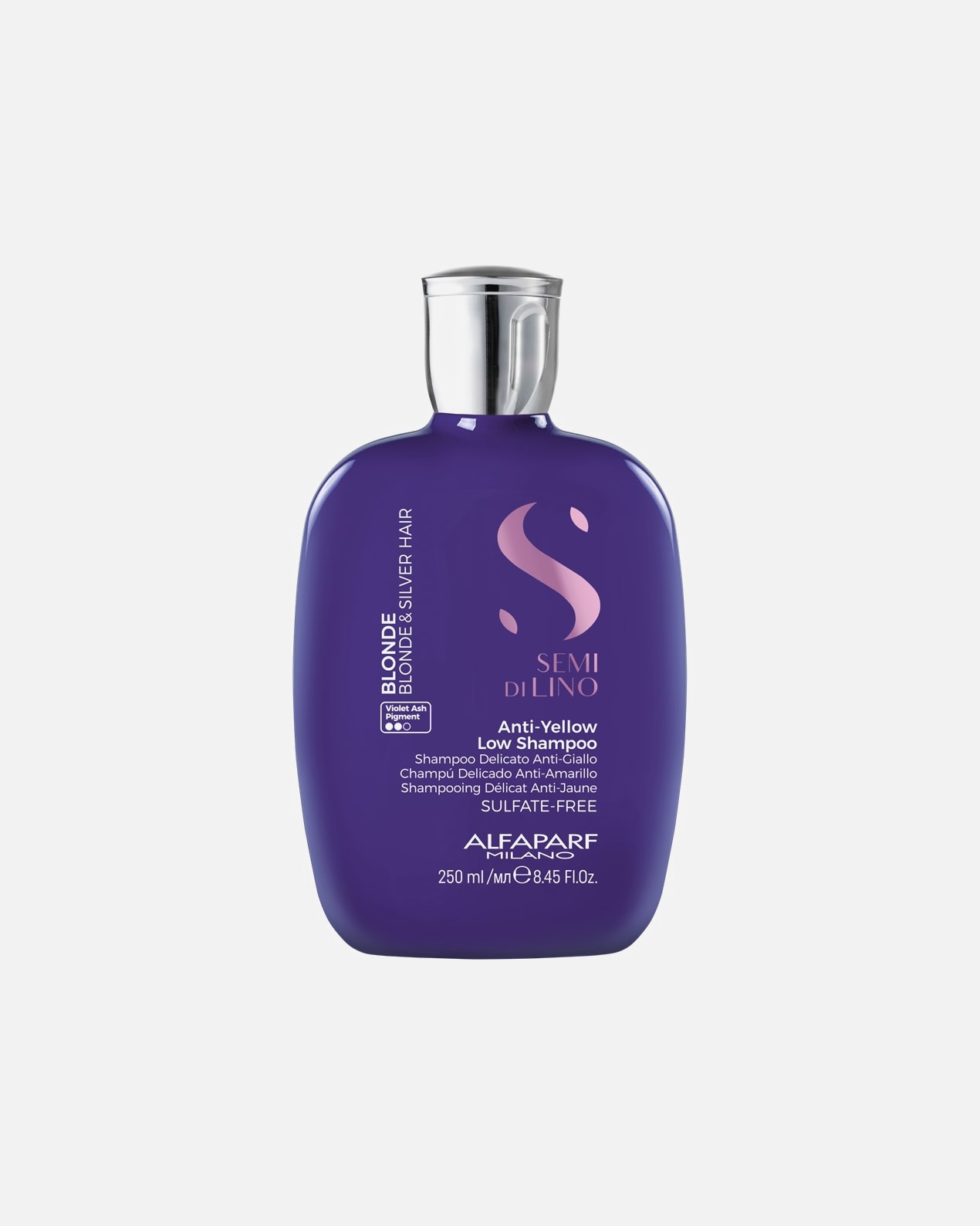 Shampooing pour Unisexe ALFAPARF MILANO Shampooing Anti-Yellow Low 250 ml