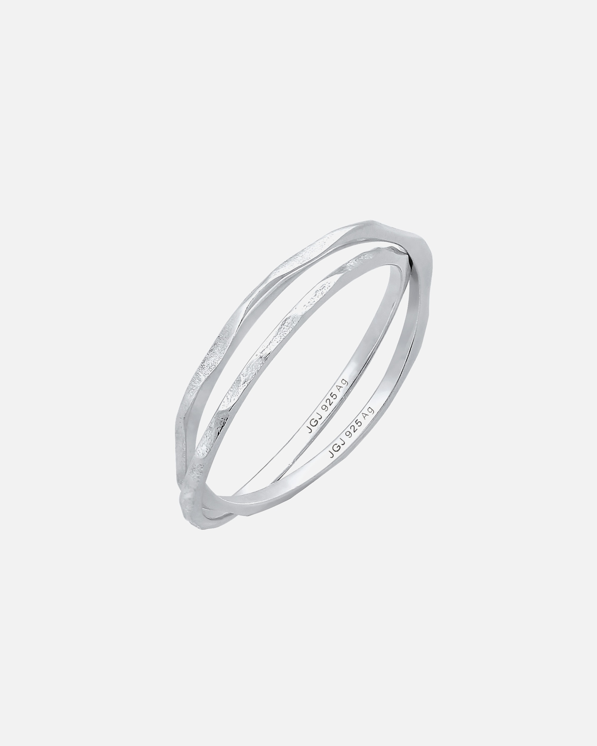 Bague pour Femme Elli Femmes look vintage enroulé en argent sterling 925 54