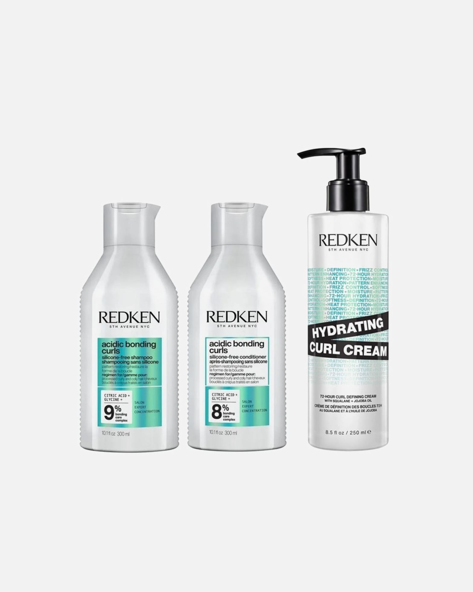 Coffret soin cheveux pour Femme Redken Acidic Bonding CURLS Coffret Cream 1 pièce