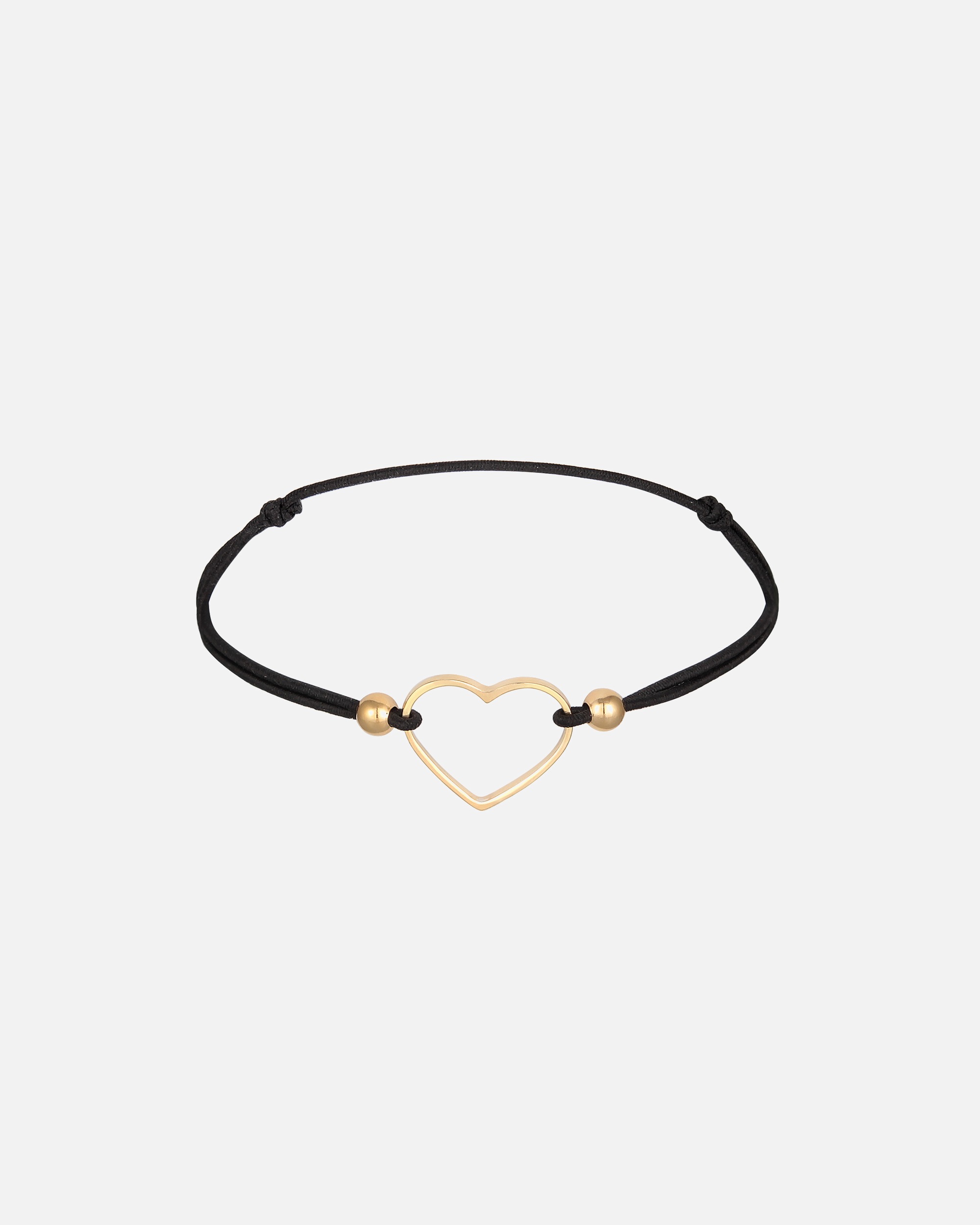 Bracelet pour Femme Elli Femmes Cœur Découpe Amour avec élastique en argent sterling 925 goldfarben