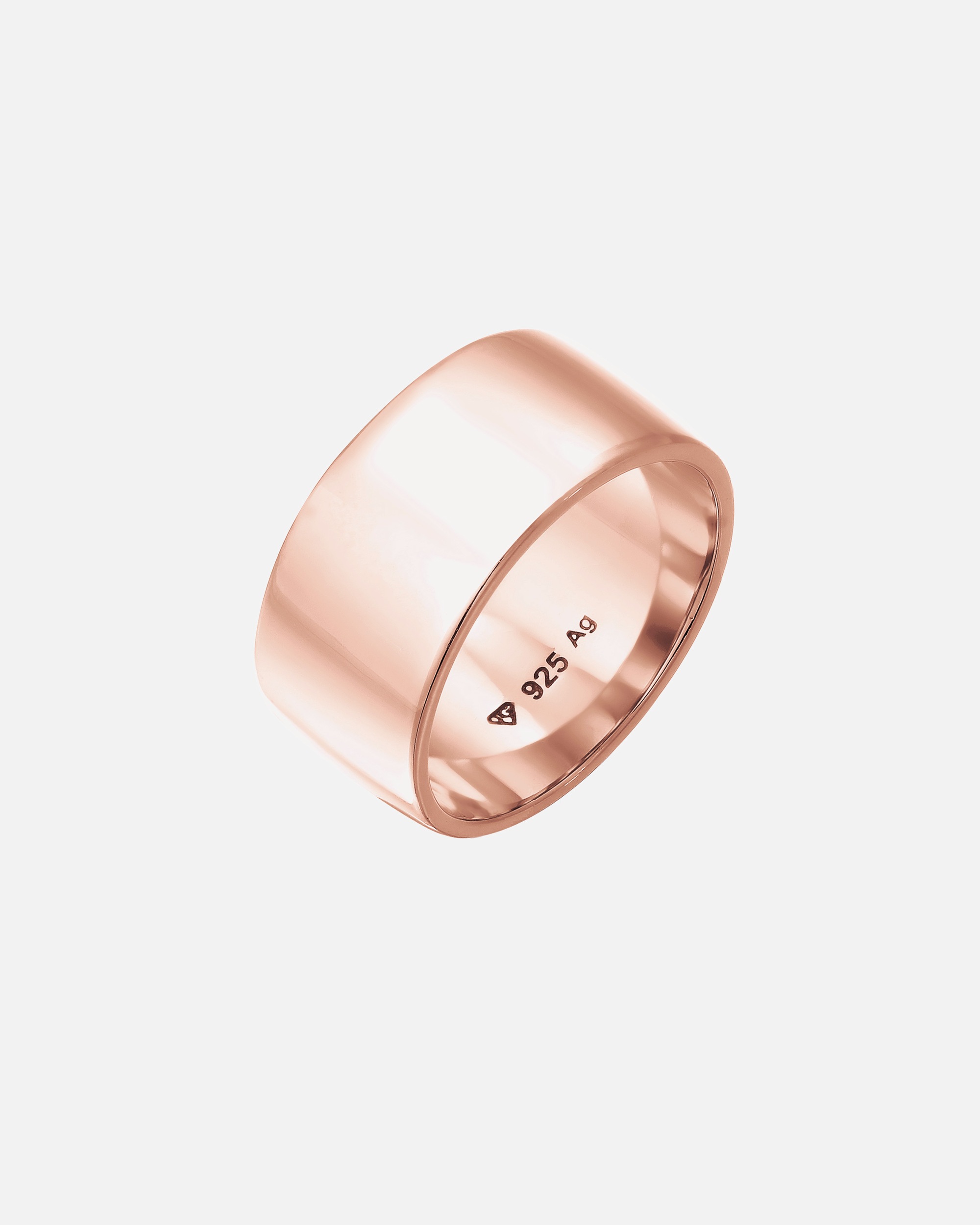 Bague pour Femme Elli Empilement anneau ruban tendance basique Argent 925 54