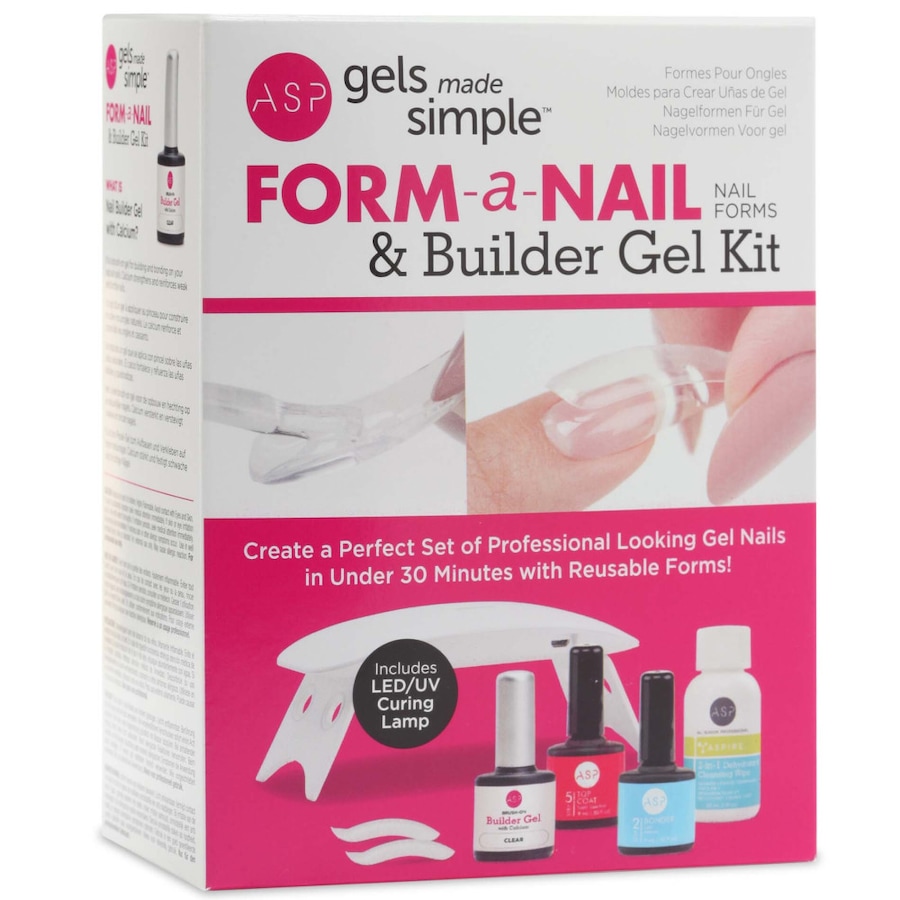 ASP - Kit de Soin Gels Form-a-Nail & Builder Coffrets 1 pieces unisex