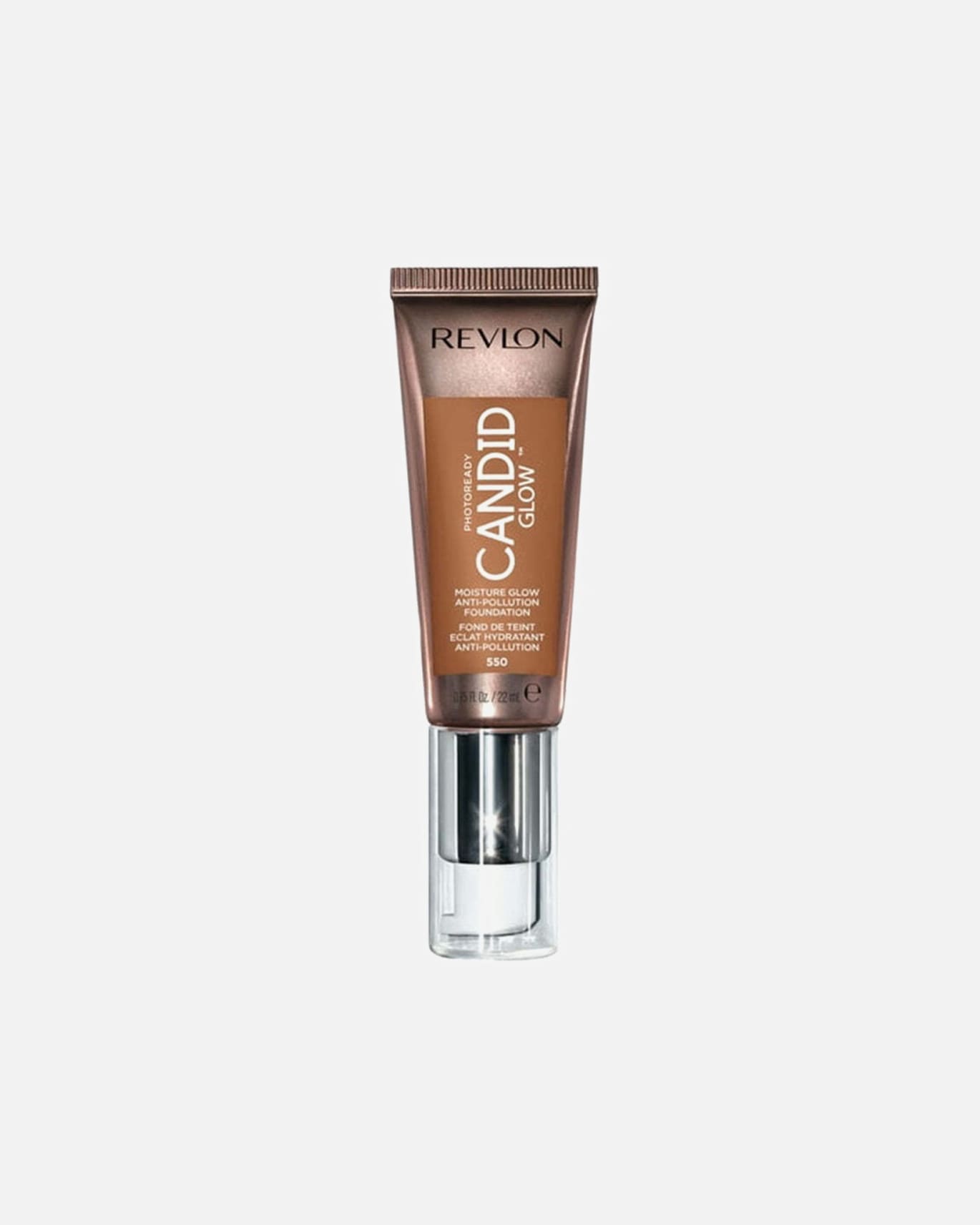 Fond de teint pour Unisexe Revlon Fond de Teint PhotoReady Candid Glow Anti-pollution 550 Moka