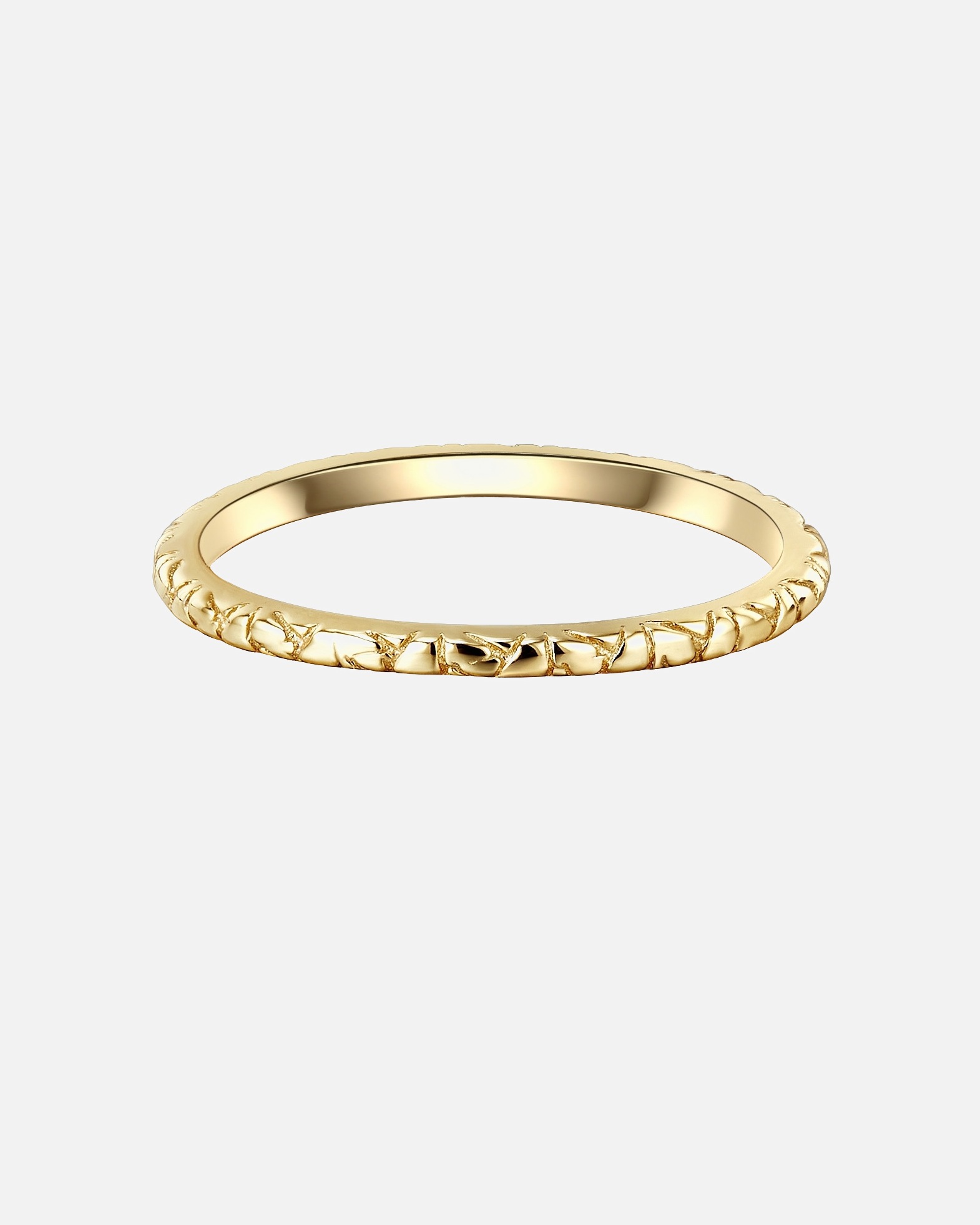 Bague pour Femme Bague en argent Argent sterling en Or jaune 56