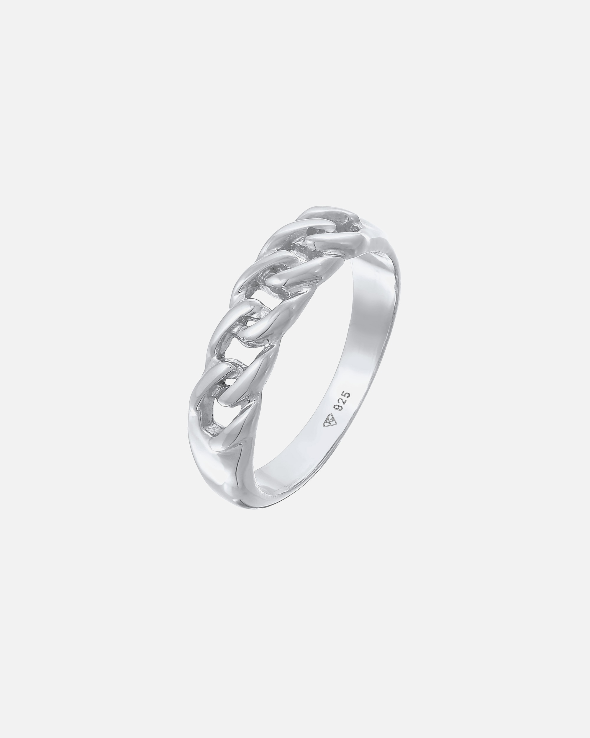 Bague pour Femme Elli Femmes Nœuds Chaînes Design en Argent Sterling 925 58