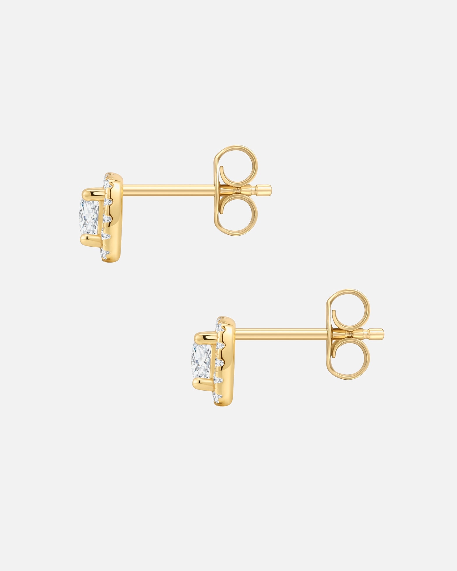 Boucles d'oreilles pour Femme Rafaela Donata Boucles d´oreilles en Argent sterling en Or jaune 6,6 mm