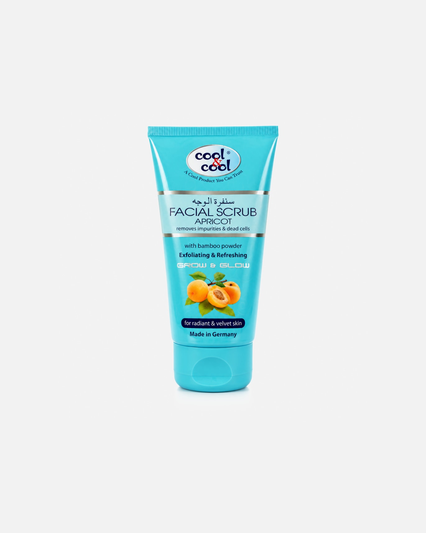 Gommage pour le corps pour Unisexe Cool & Cool Default Brand Line Gommage Exfoliant pour le Visage à l'Abricot 150 ml