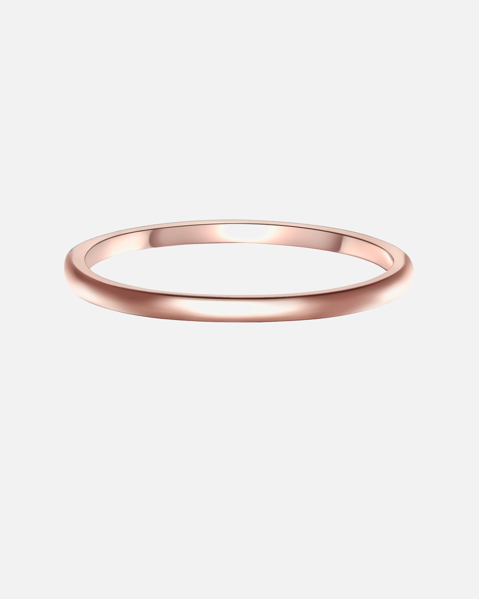 Bague pour Femme Glanzstücke München Bague en argent Argent sterling en Or rose 54