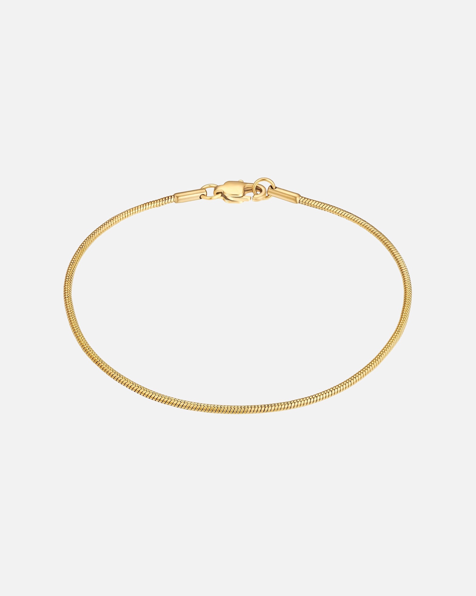 Bracelet pour Homme True Rebels Bracelet en Acier inoxydable en Or jaune 19 cm
