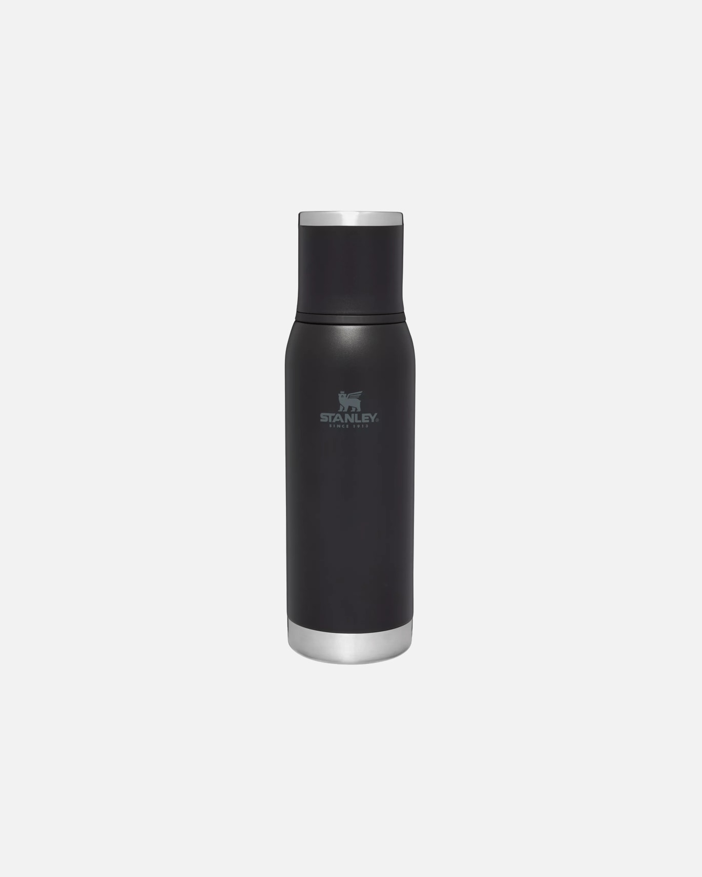 Gourde pour Unisexe Stanley 1913 Bouteille Isotherme - 1L - ADVENTURE TO-GO BOTTLE Black