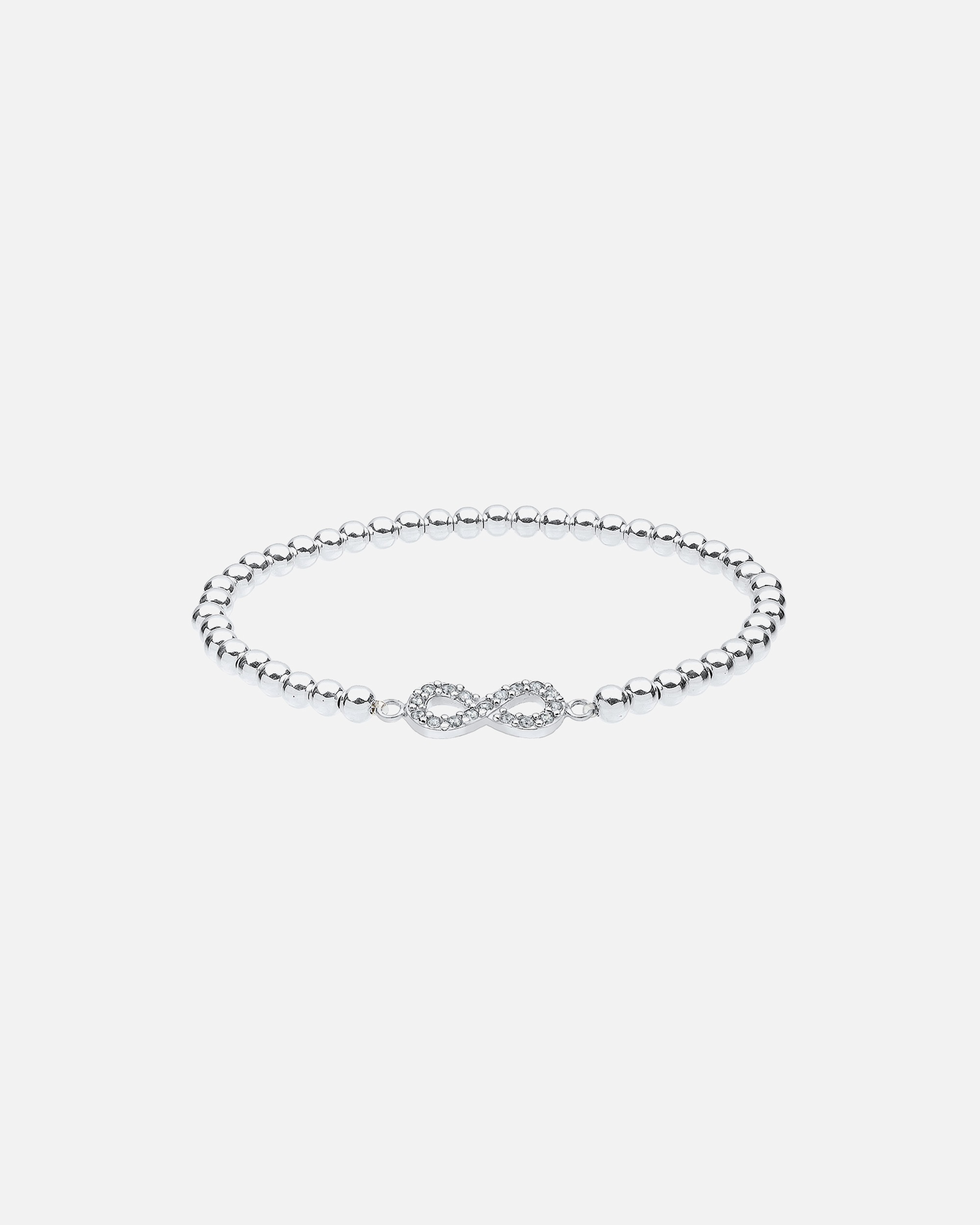 Bracelet pour Femme Elli Femme Motif Infinity Basic avec Cristaux en Argent Sterling 925 19