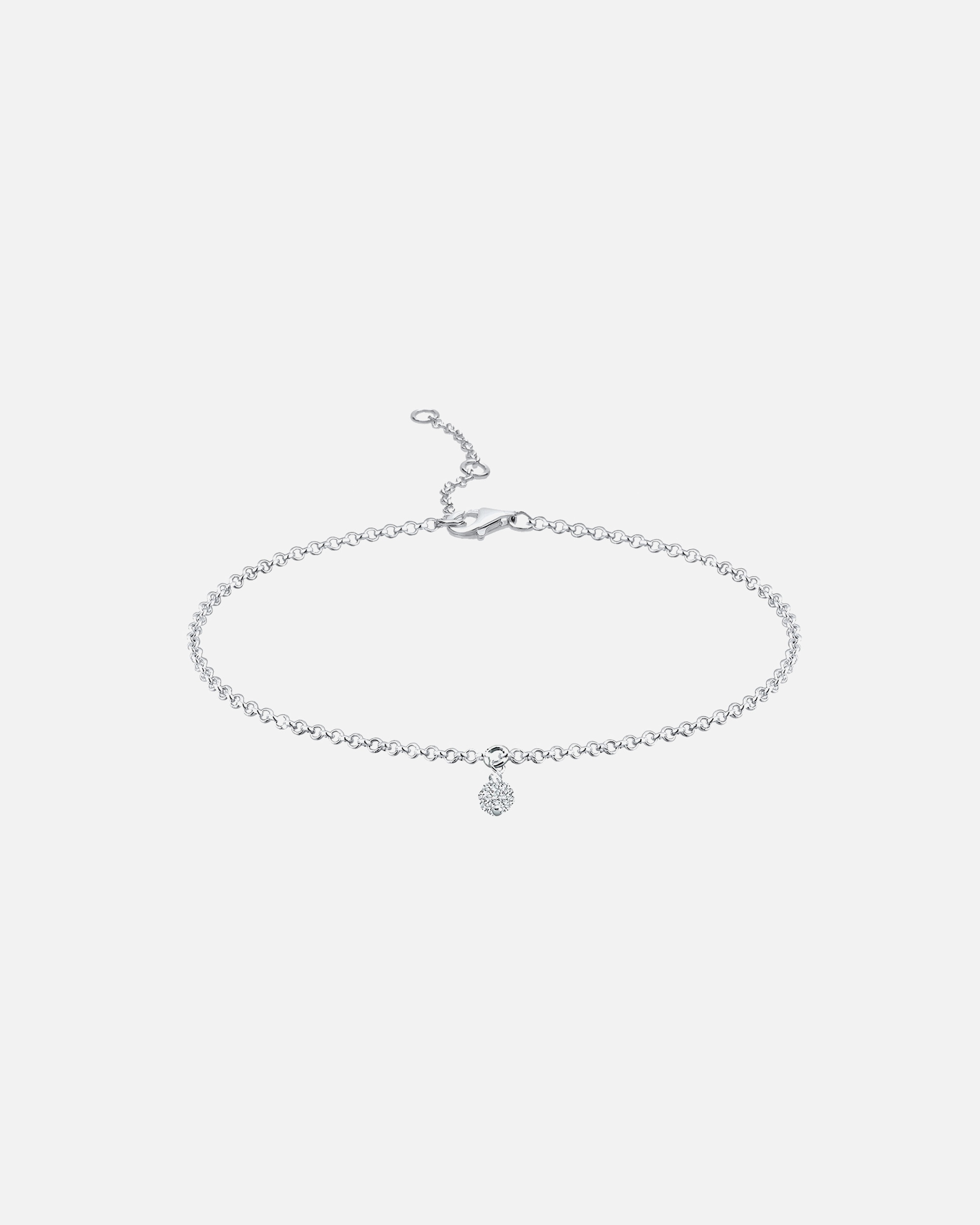 Bracelet pour Femme Elli Femmes boule avec cristaux en argent sterling 925 silberfarben