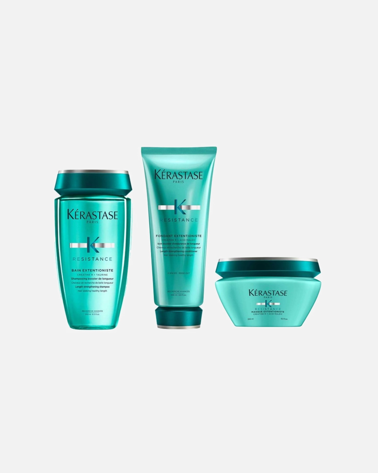 Coffret soin cheveux pour Femme Kérastase ResistanceCoffret Extentioniste Masque (Bain / Fondant / Masque) 1 pièce