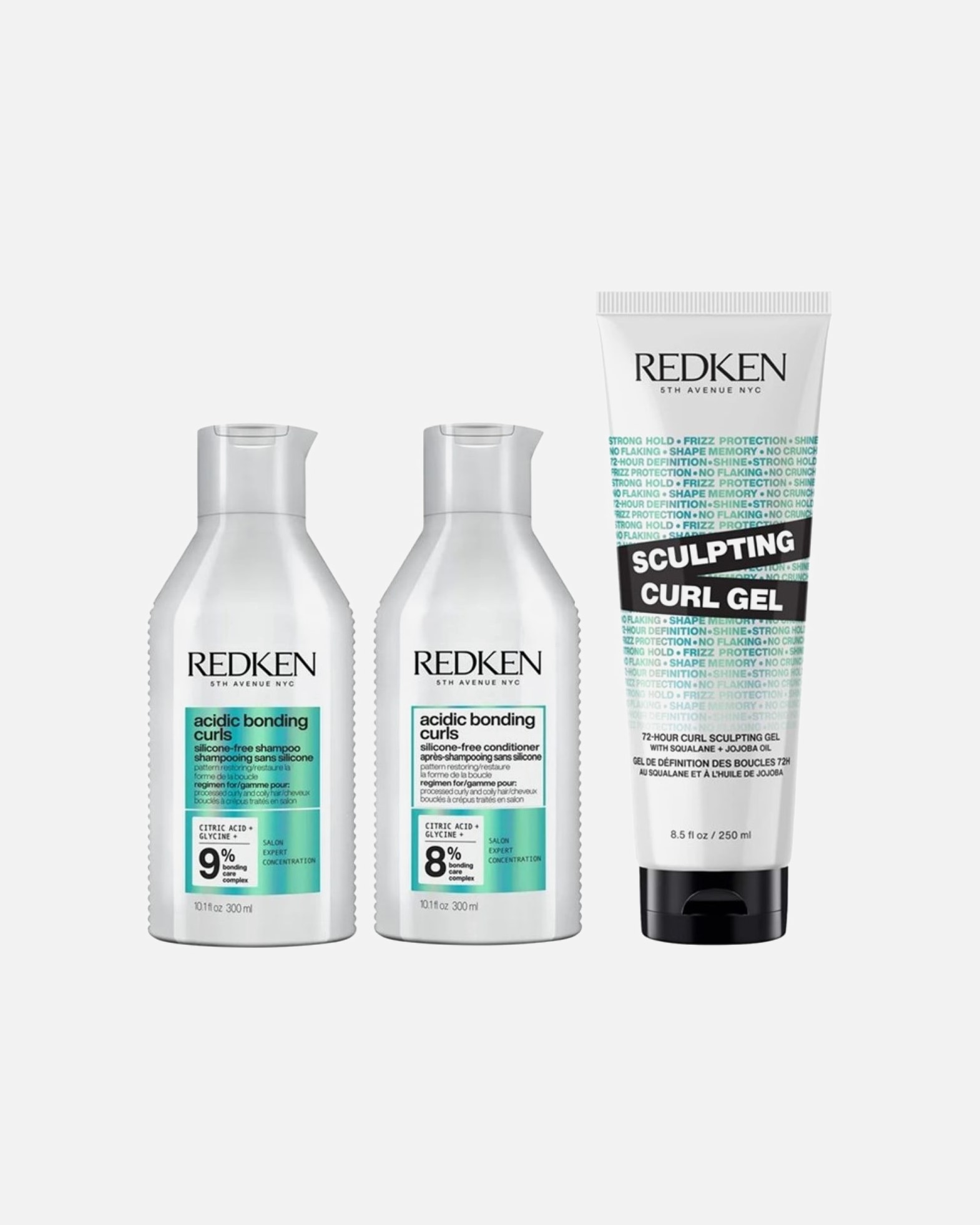Coffret soin cheveux pour Femme Redken Acidic Bonding CURLS Coffret Gel 1 pièce