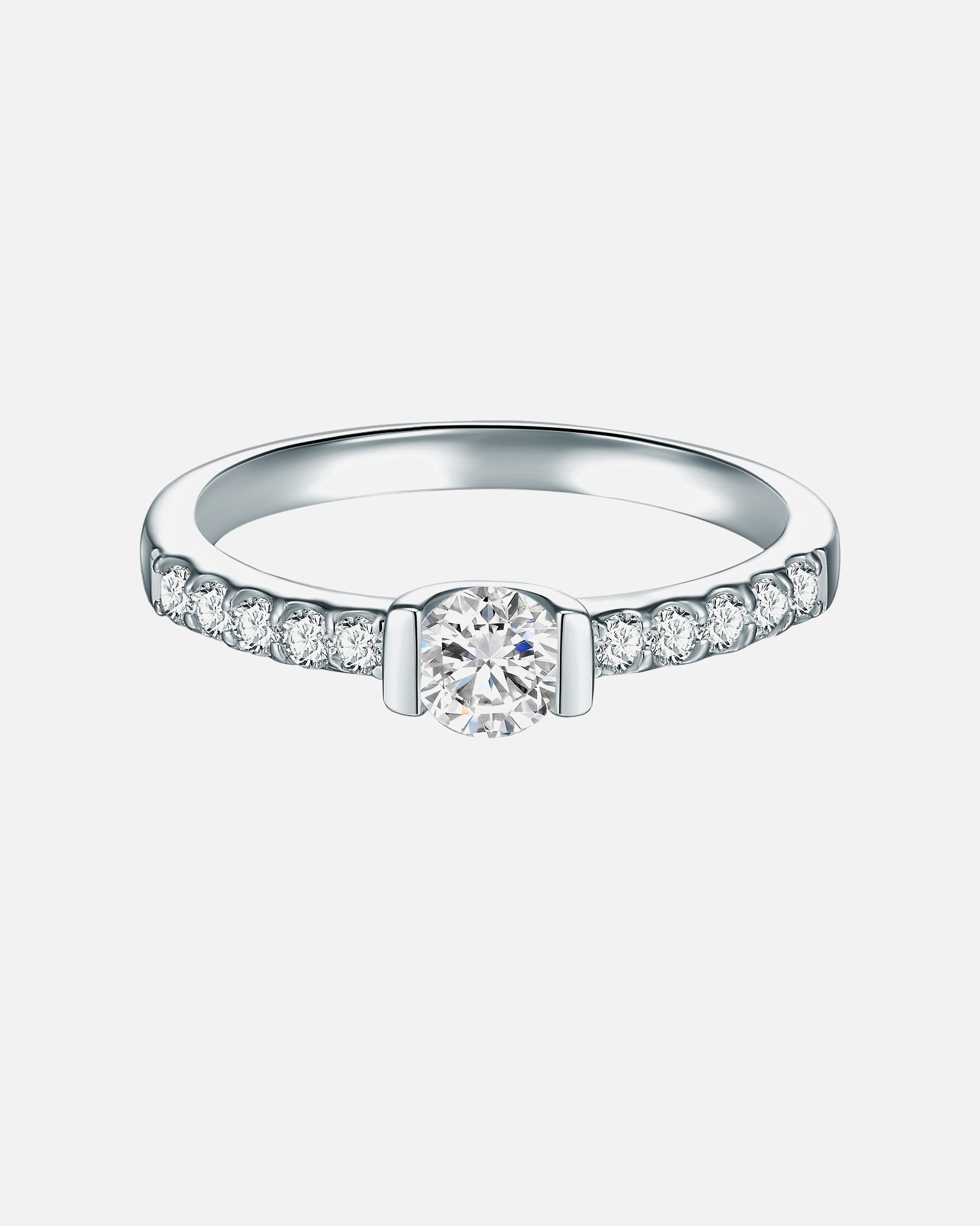 Bague pour Femme Trilani Bague en Argent sterling en Argent 50