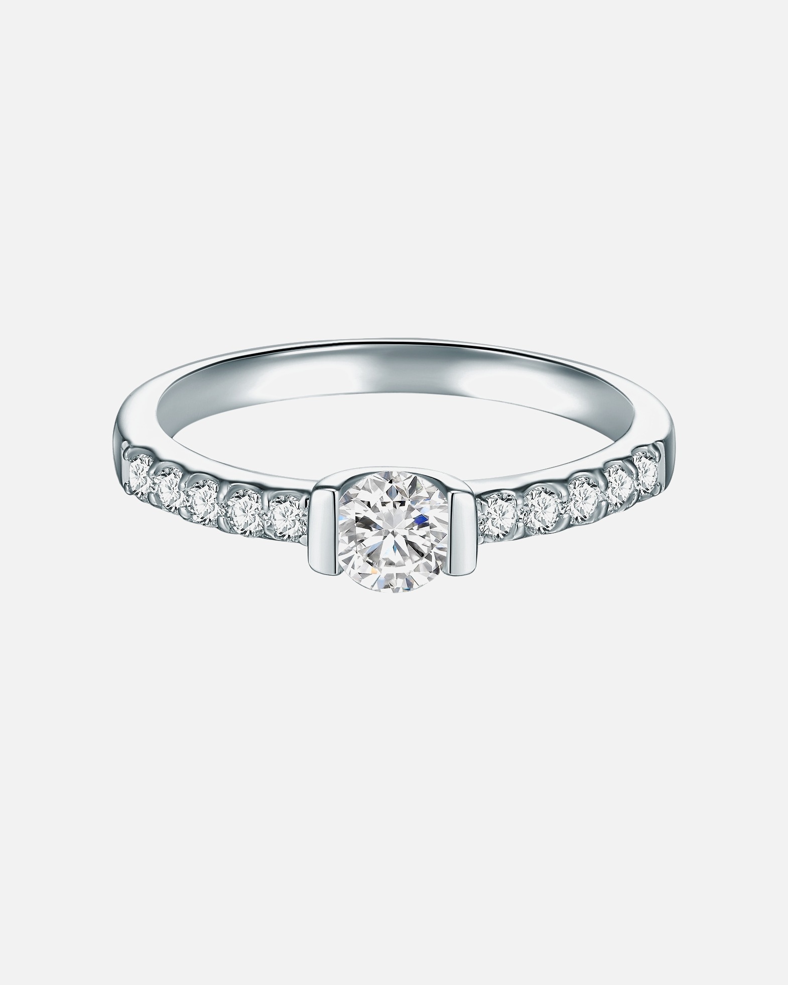 Bague pour Femme Trilani Bague en Argent sterling en Argent 60