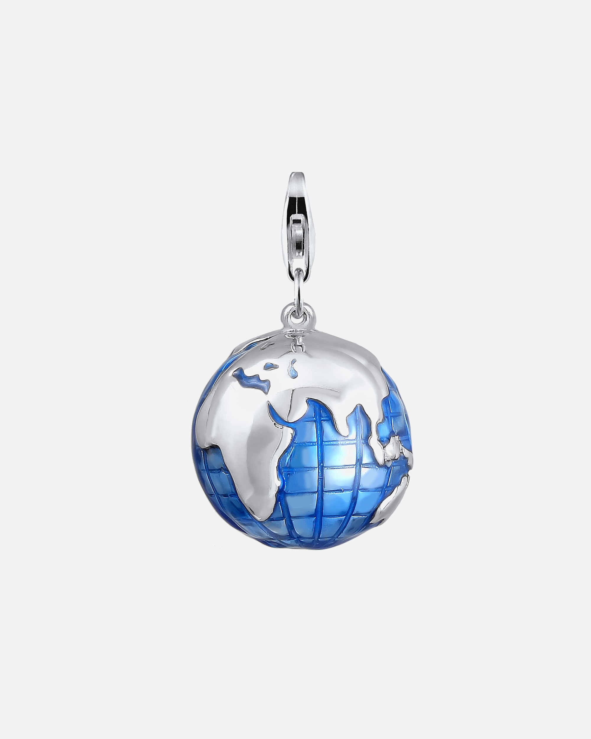 Pendentif pour Femme Nenalina Femmes pendentif globe en argent sterling 925 silberfarben